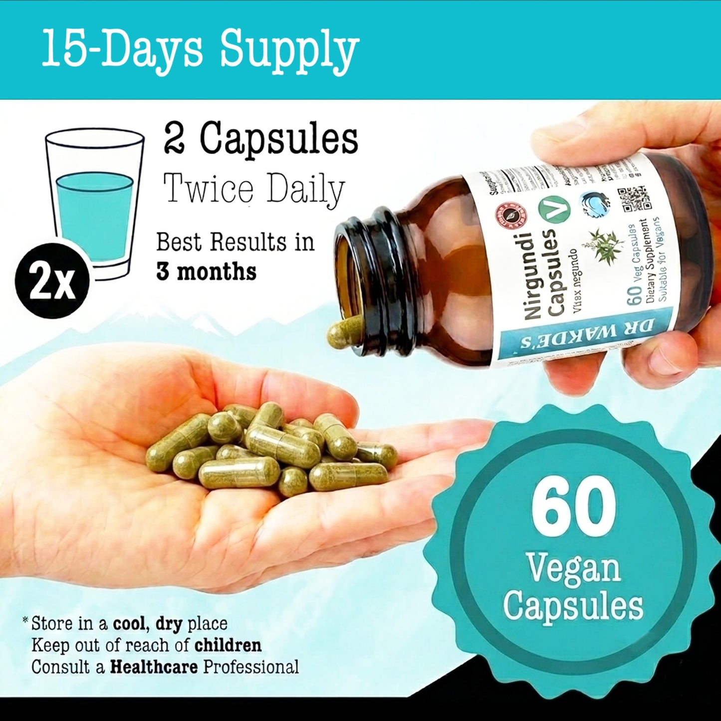 DR WAKDE's Nirgundi Capsules 1 Count