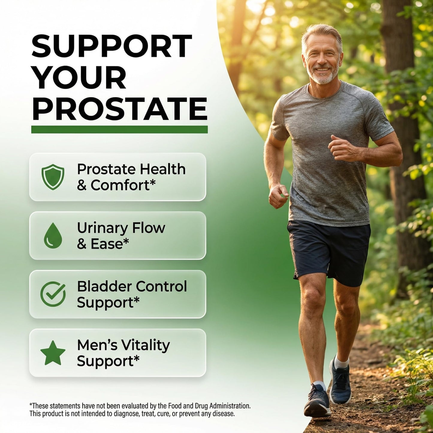 Clean Nutraceuticals AndroFlow Saw Palmetto and Pumpkin Seed Oil Prostate Health Supplements for Men 60 Gummies