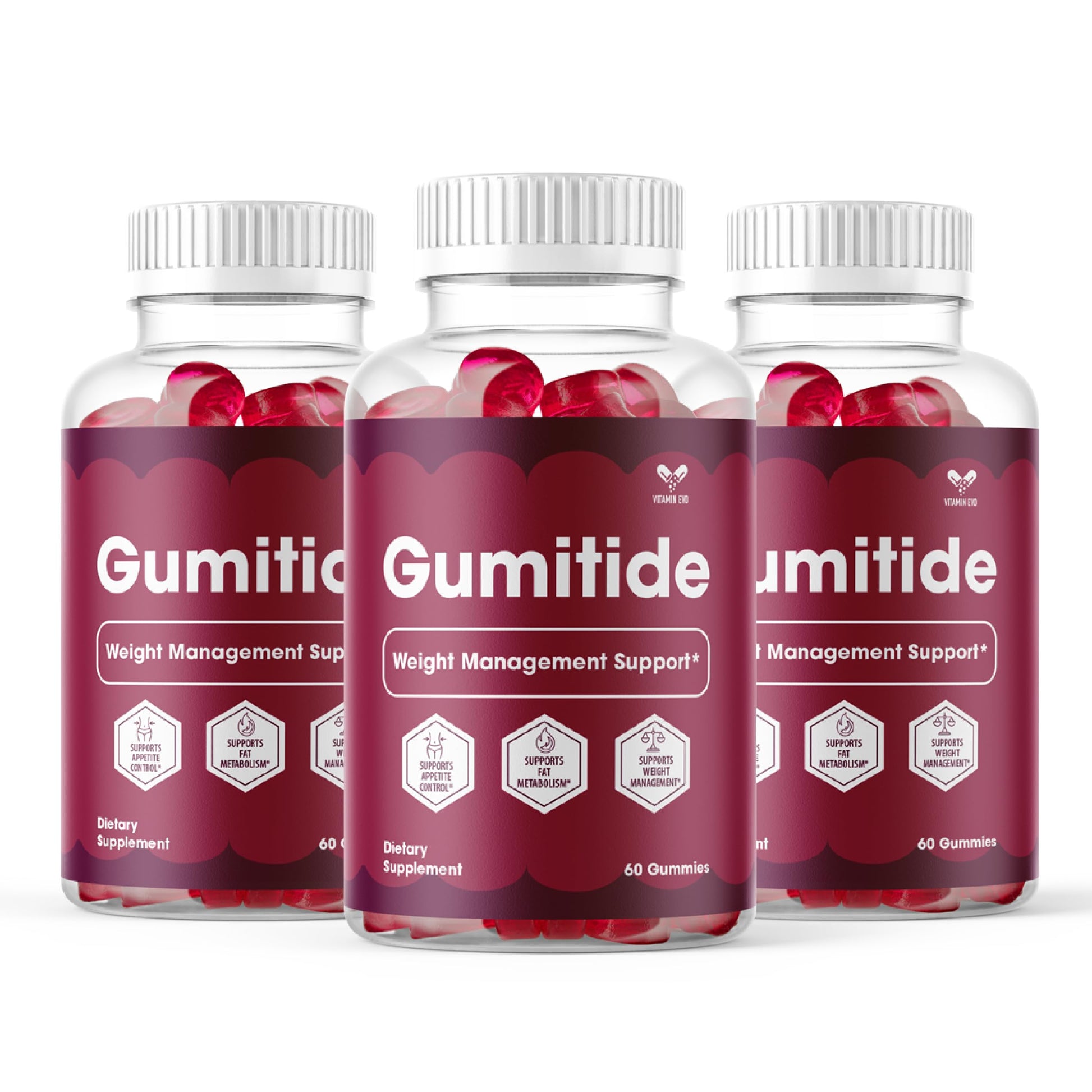 Vitamin Evo Gumitide Gummies, 60 Count