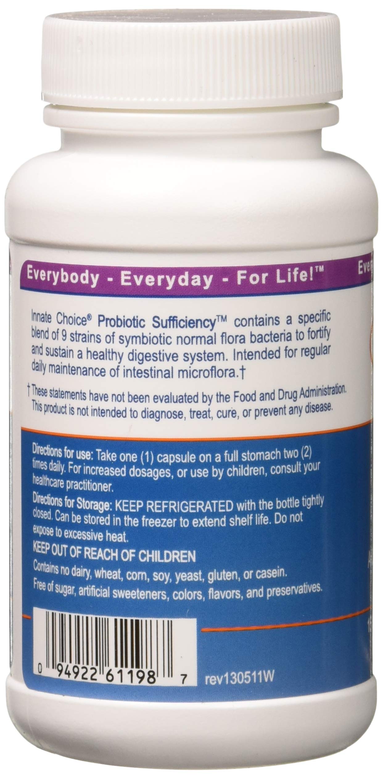 Innate Choice Probiotic Sufficiency 60 Capsules