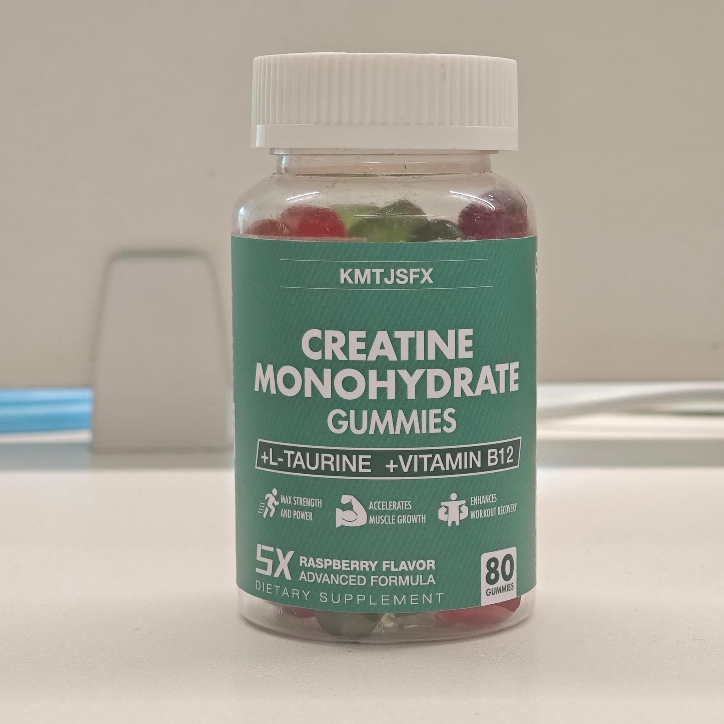 KMTJSFX Creatine Monohydrate Gummy 80 Count