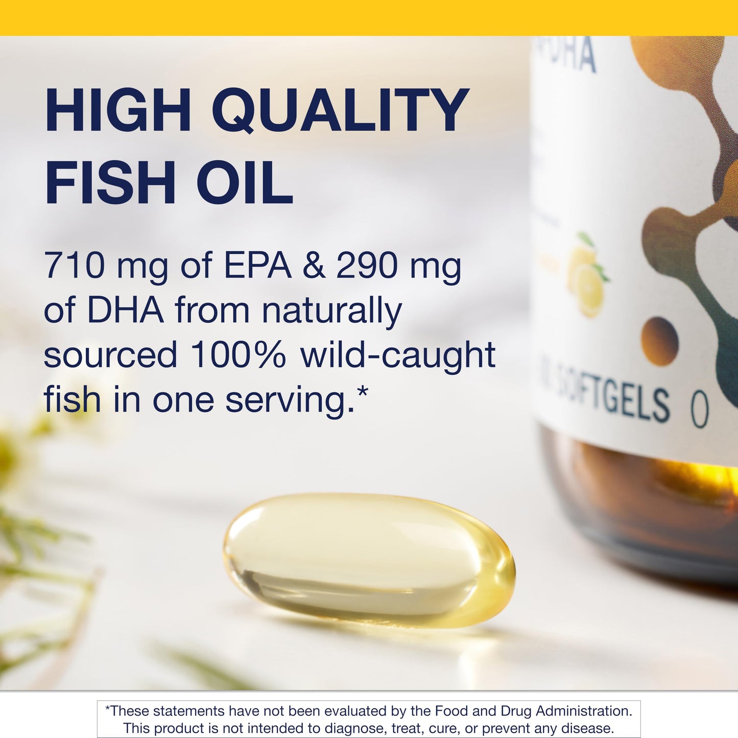 Metagenics OmegaGenics Omega-3 Fish Oil 1000mg EPA DHA Softgel, 30 Softgels