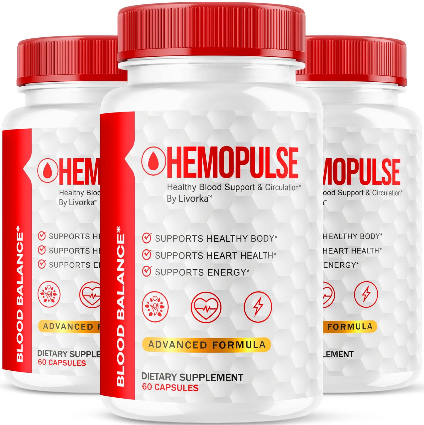 LIVORKA HemoPulse Capsules, 180 Capsules