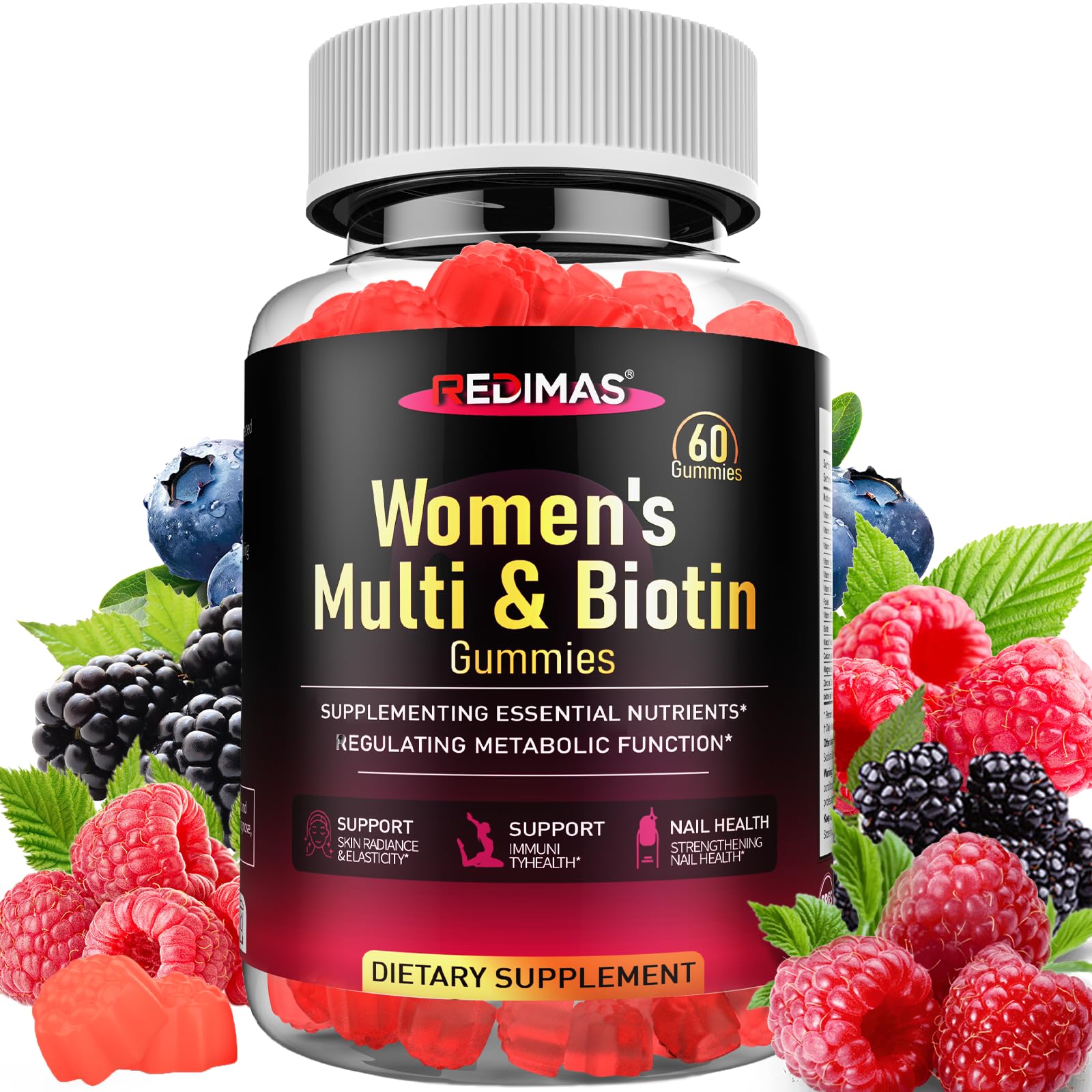 Redimas Multivitamin for Women Gummies, 60 Count