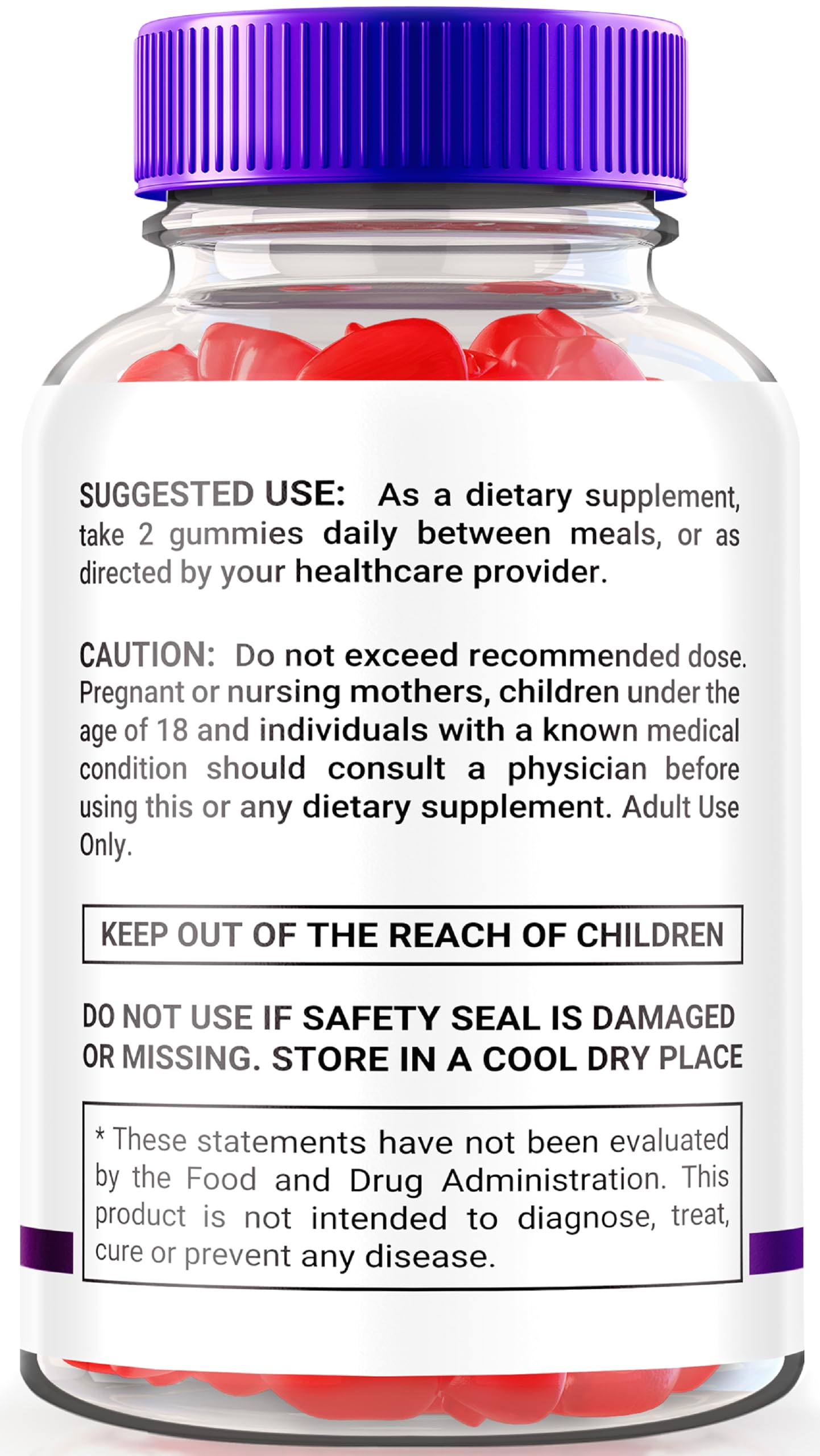 Rize Labs Premier Keto+ACV Gummies, 120 Gummies