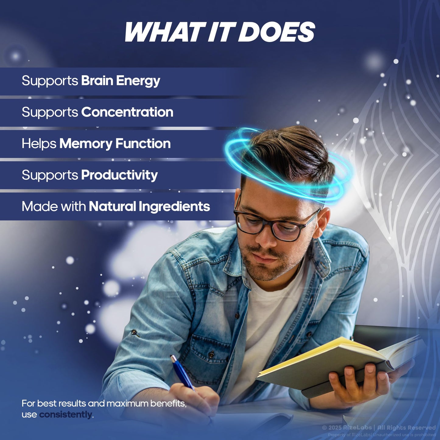 rize labs Mind Vitality Capsule, 60 Capsules