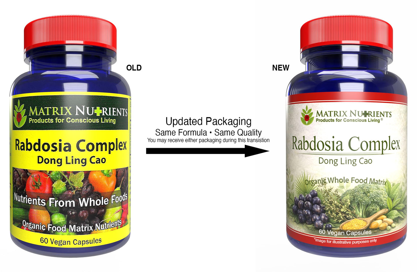 Matrix Nutrients Rabdosia Complex Capsules, 60 Count