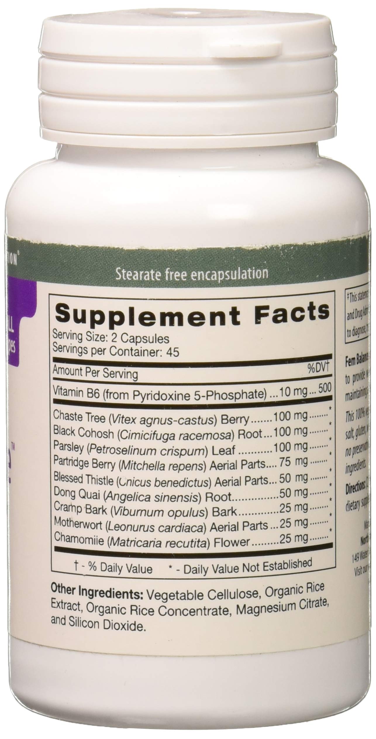 D'Adamo Personalized Nutrition Fembalance 90 Capsules