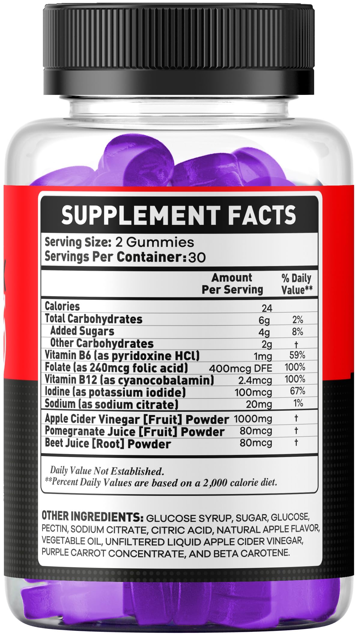 OVICIA VitalMax XXL Gummies, 60 Gummies