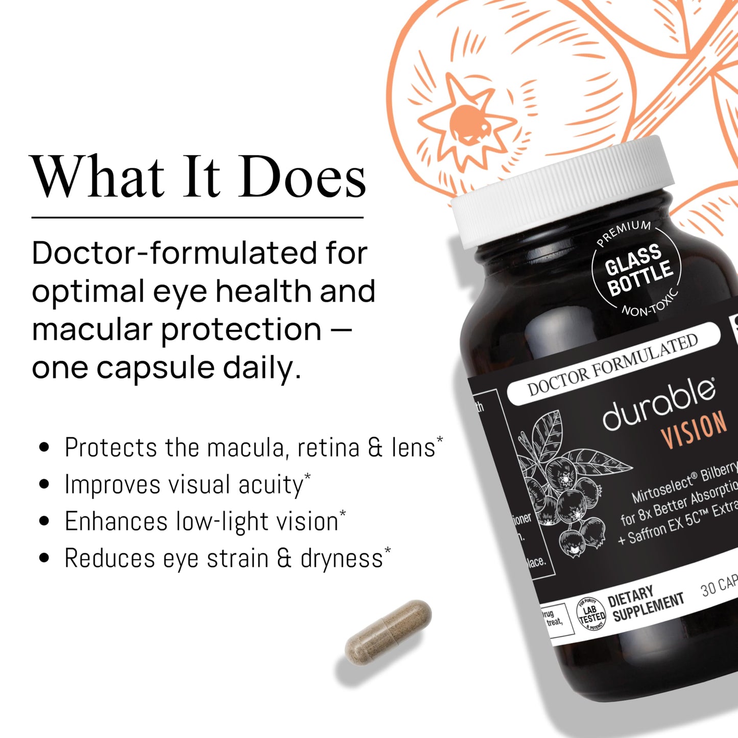 Durable Vision Capsule 30 Count