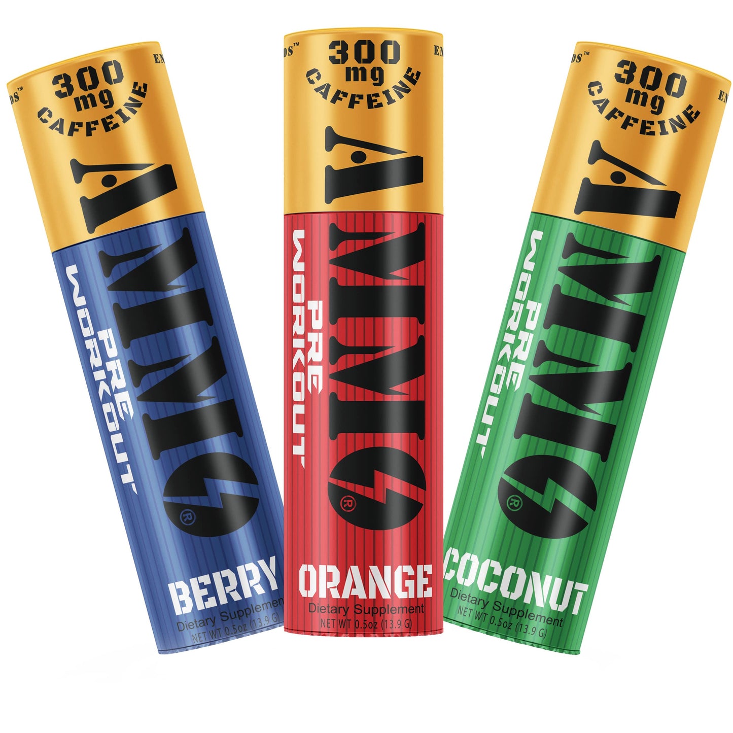 AMMO Pre Workout Powder 3 Pack
