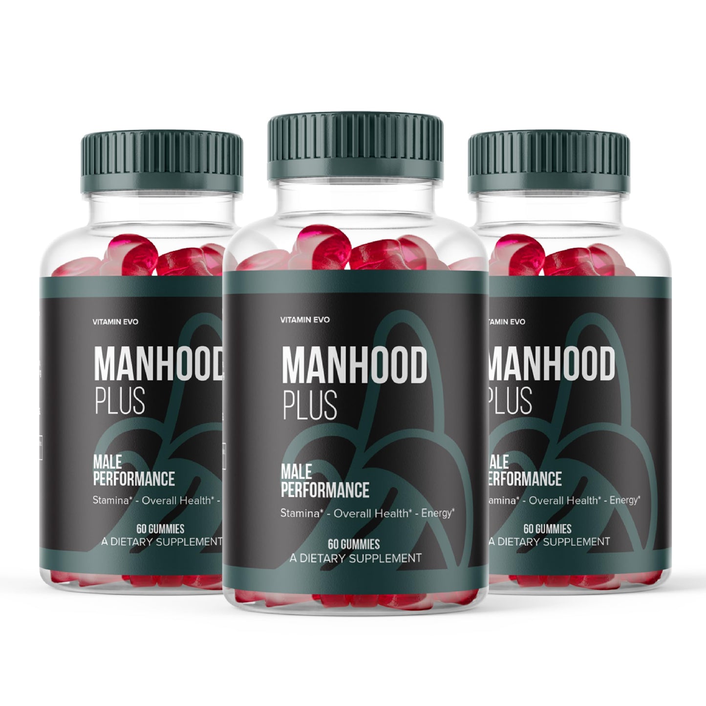 Vitamin Evo Manhood Plus Gummies 180 Count