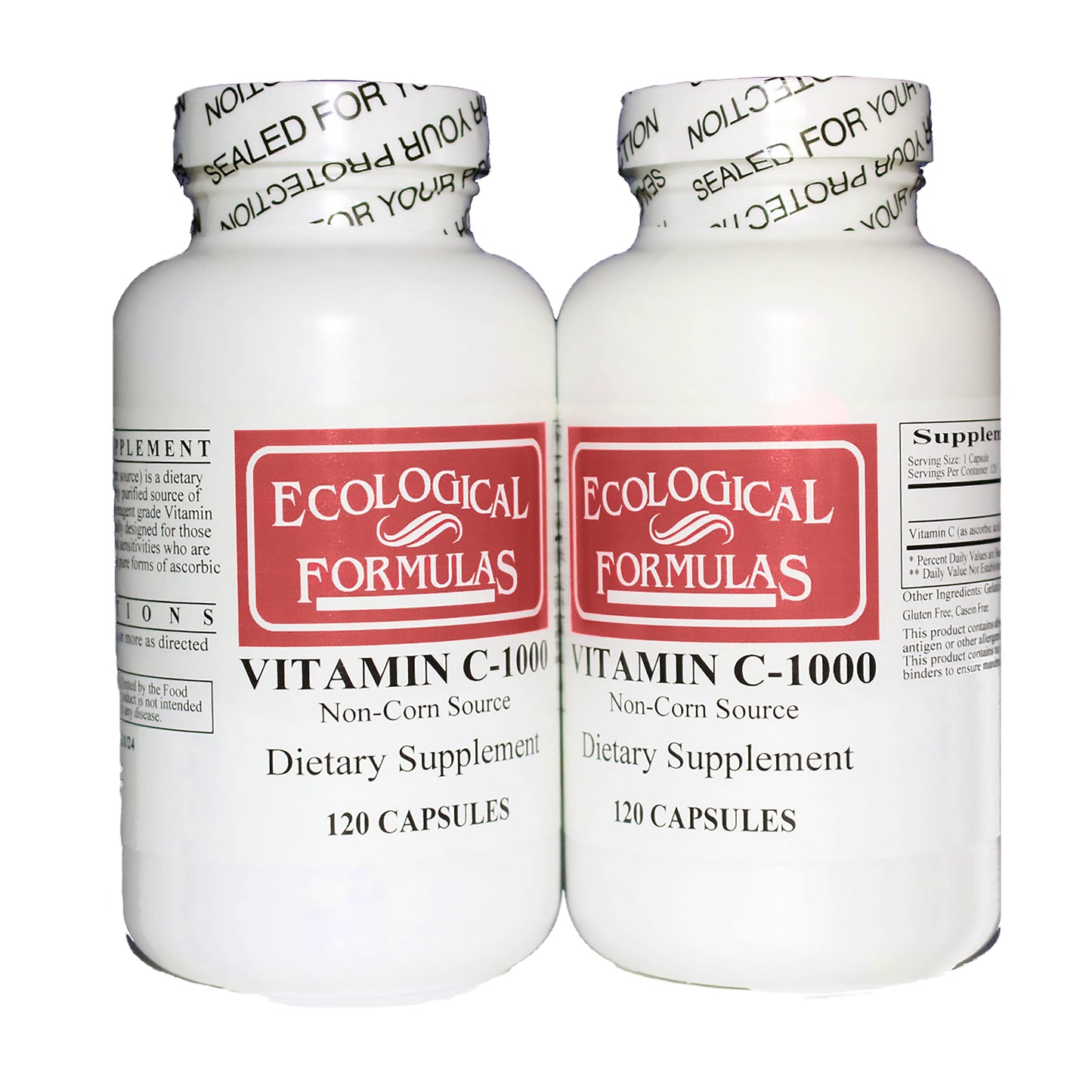 Ecological Formulas Vitamin C from Tapioca for Sensitive Stomachs 240 Capsules