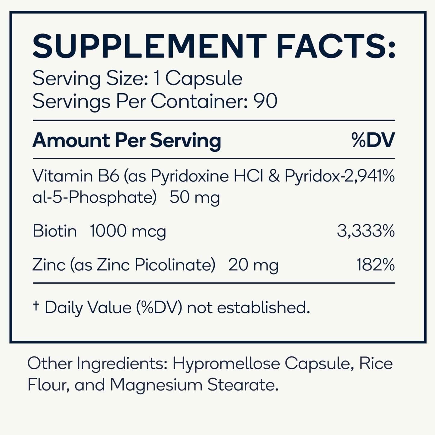 Nedley Health Brain - Balanced Neurotransmitter Support Supplement - Zinc, B6, Biotin for Cognitive Function, 90 Veggie Capsules