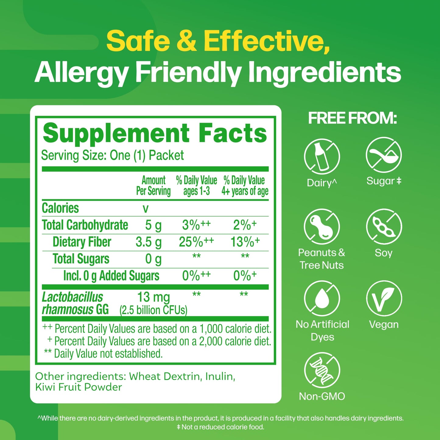Culturelle Kids Probiotic + Fiber Powder 30.6 Count