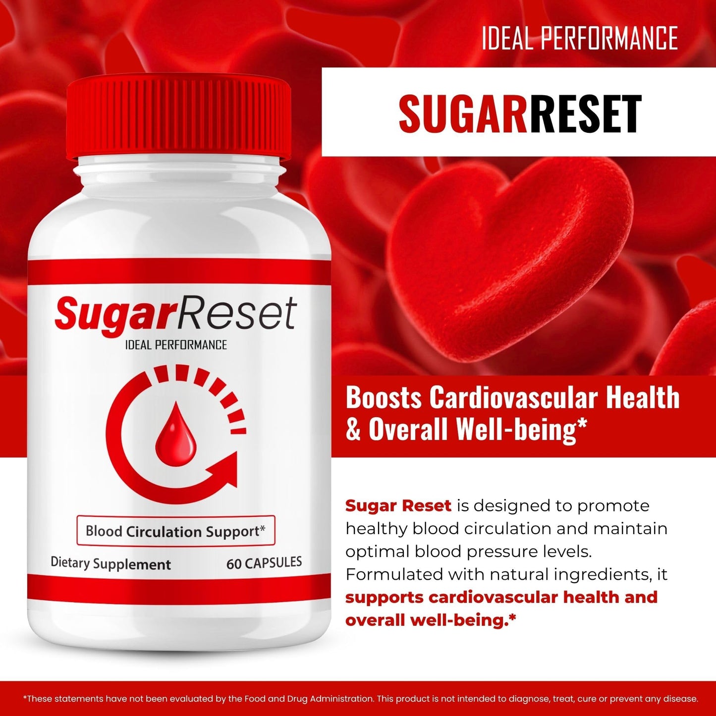 IDEAL PERFORMANCE Sugar Reset 300 Capsules