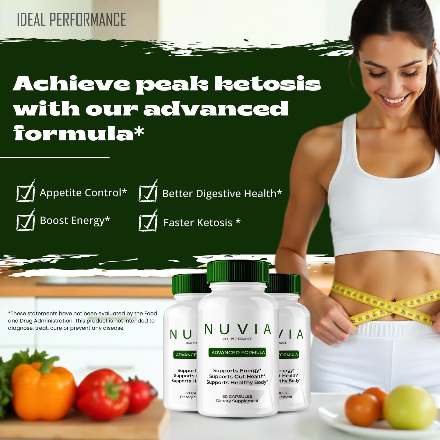 IDEAL PERFORMANCE Nuvia Capsules 300 Capsules