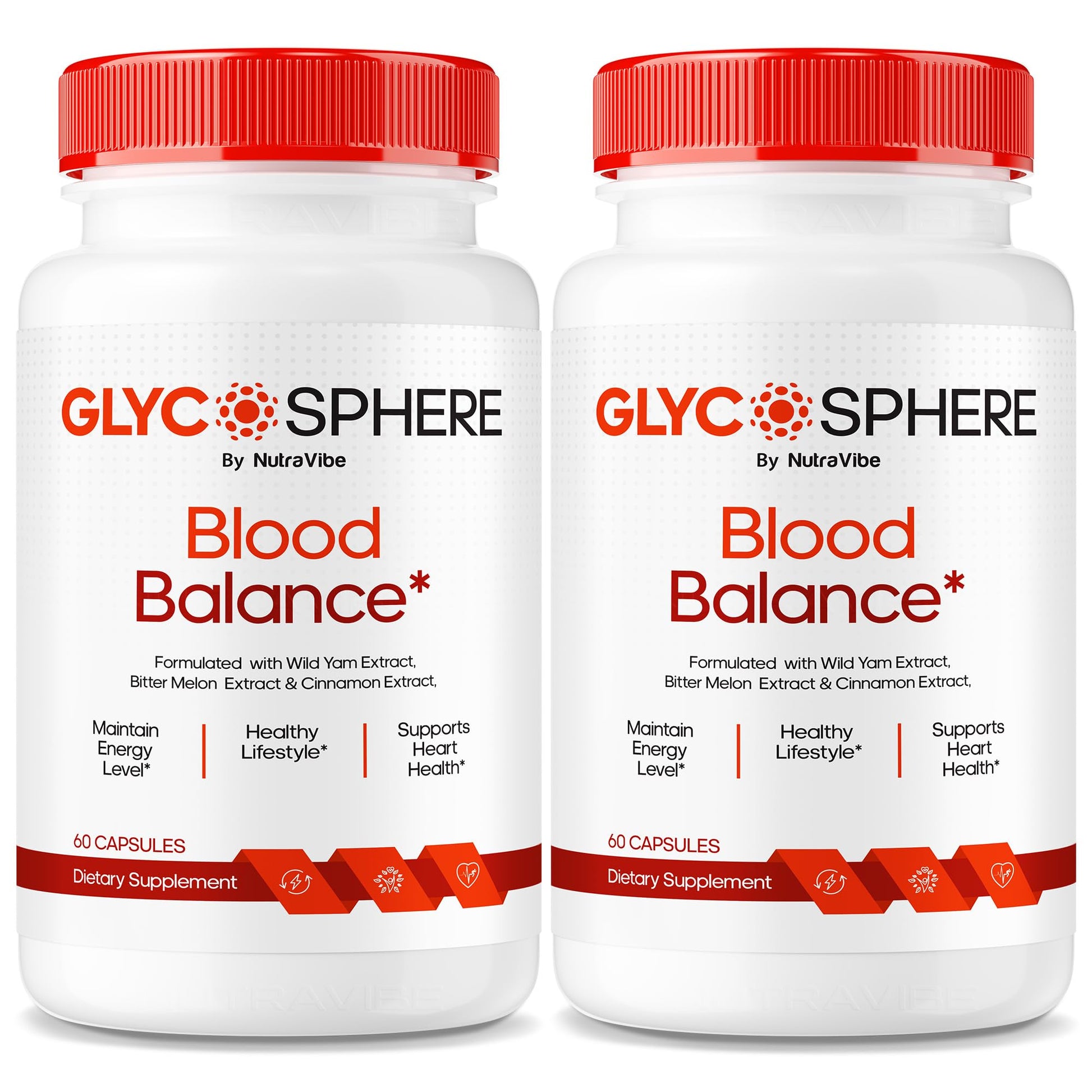 NutraVibe GlycoSphere Capsules 120 Count