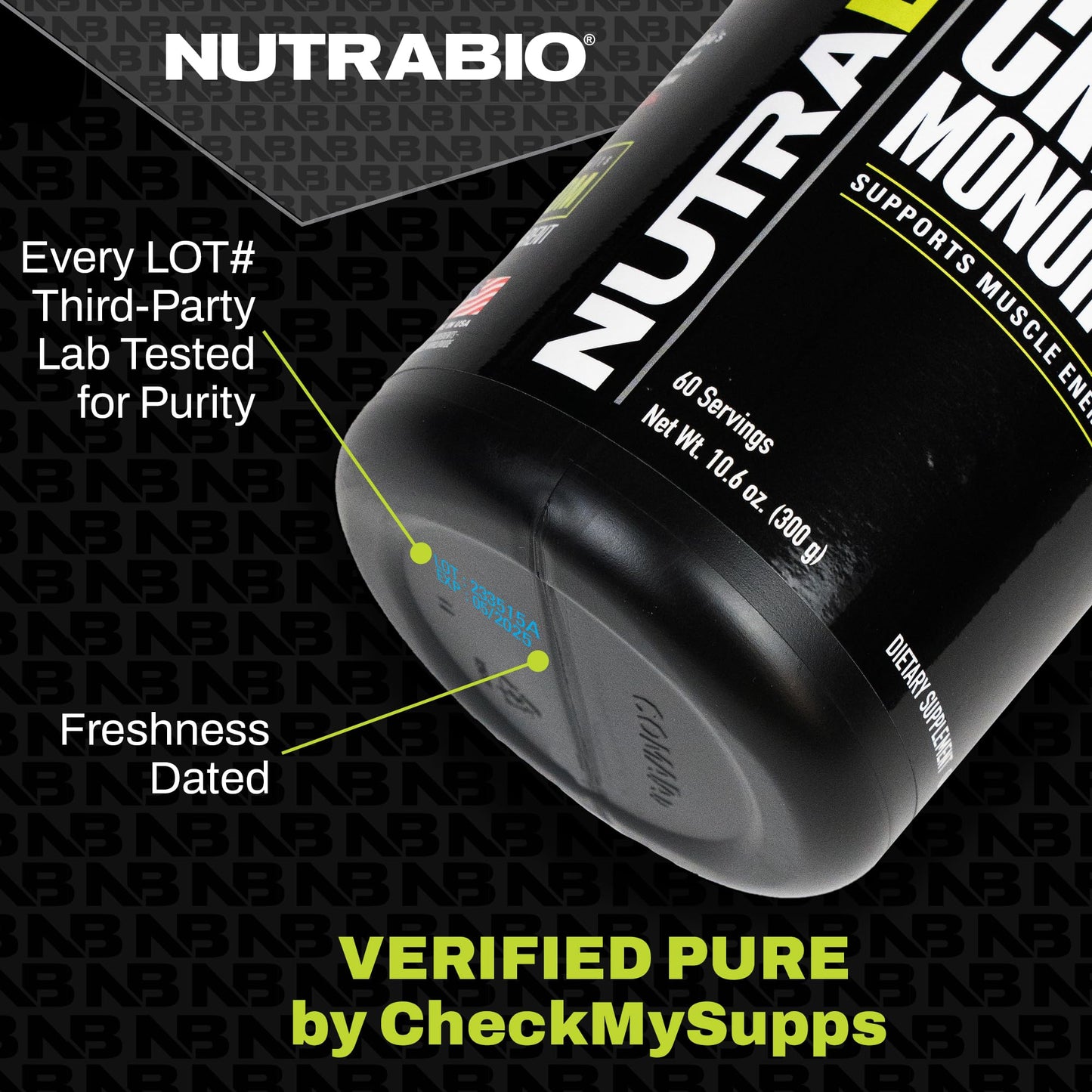 NutraBio HMB Supplement Capsule 120 Capsules