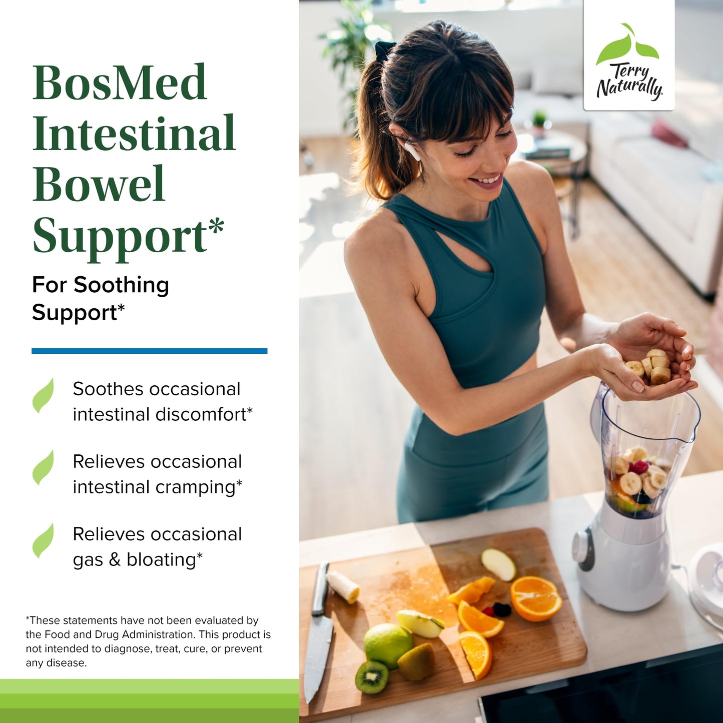 Terry Naturally BosMed Intestinal Bowel Support Softgels 60 Count