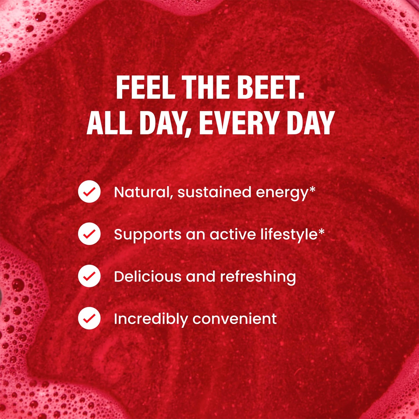 LIVE IT UP Feel the Beet Beetroot Powder with Superfood Vitality Blend, 9 oz