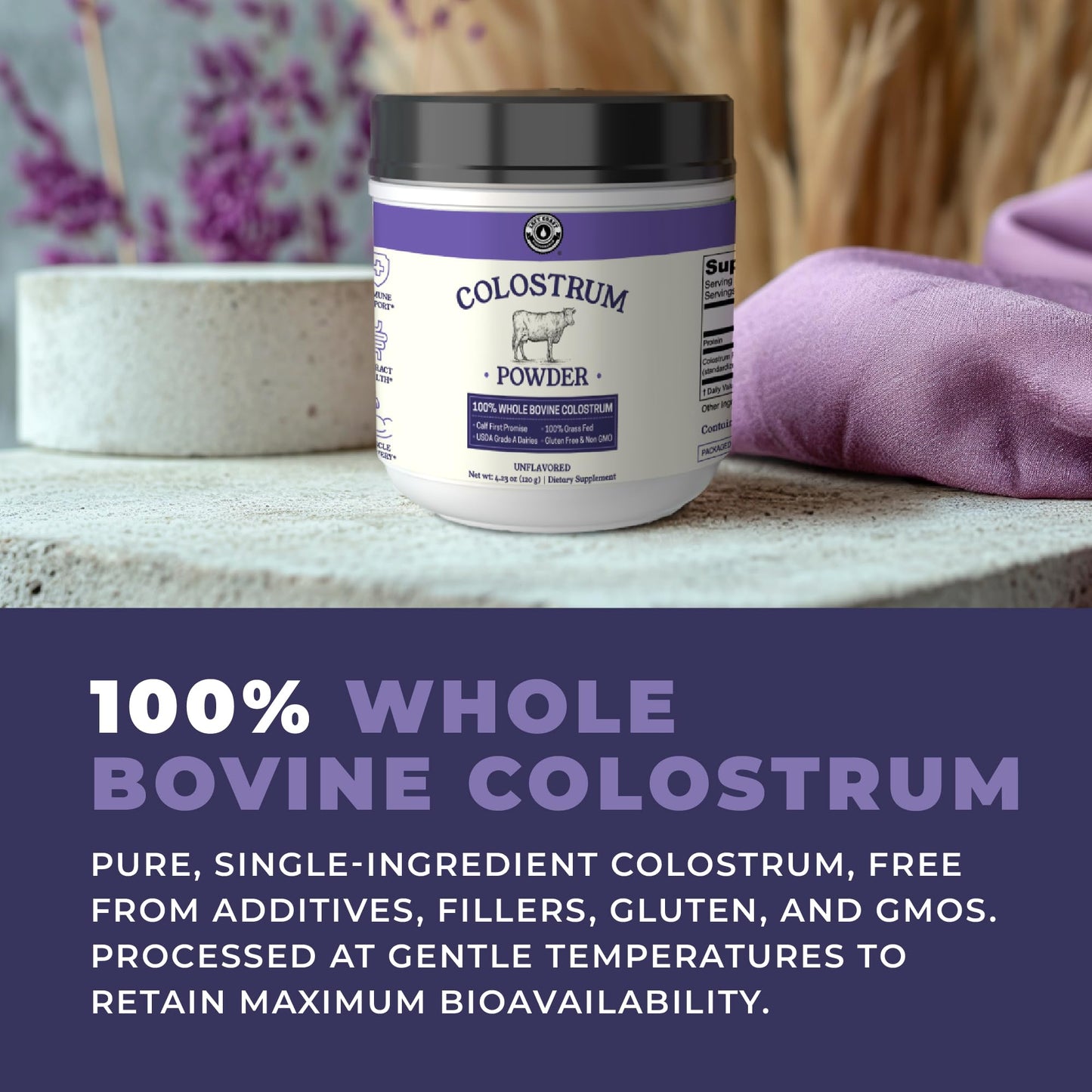 Left Coast Performance Colostrum Powder 4.23 Ounce