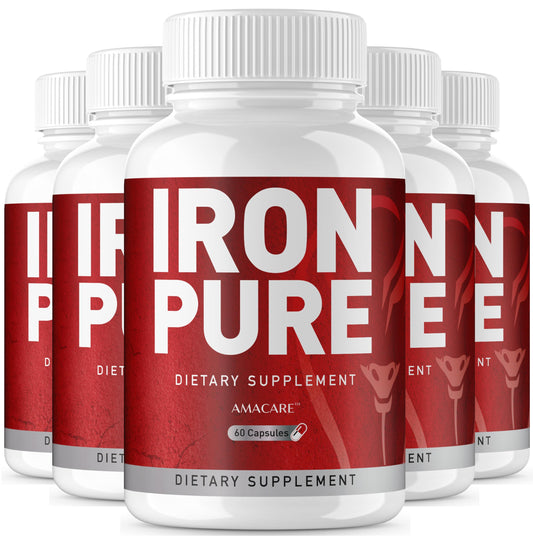 AMACARE Iron Pure Capsules, 300 Capsules