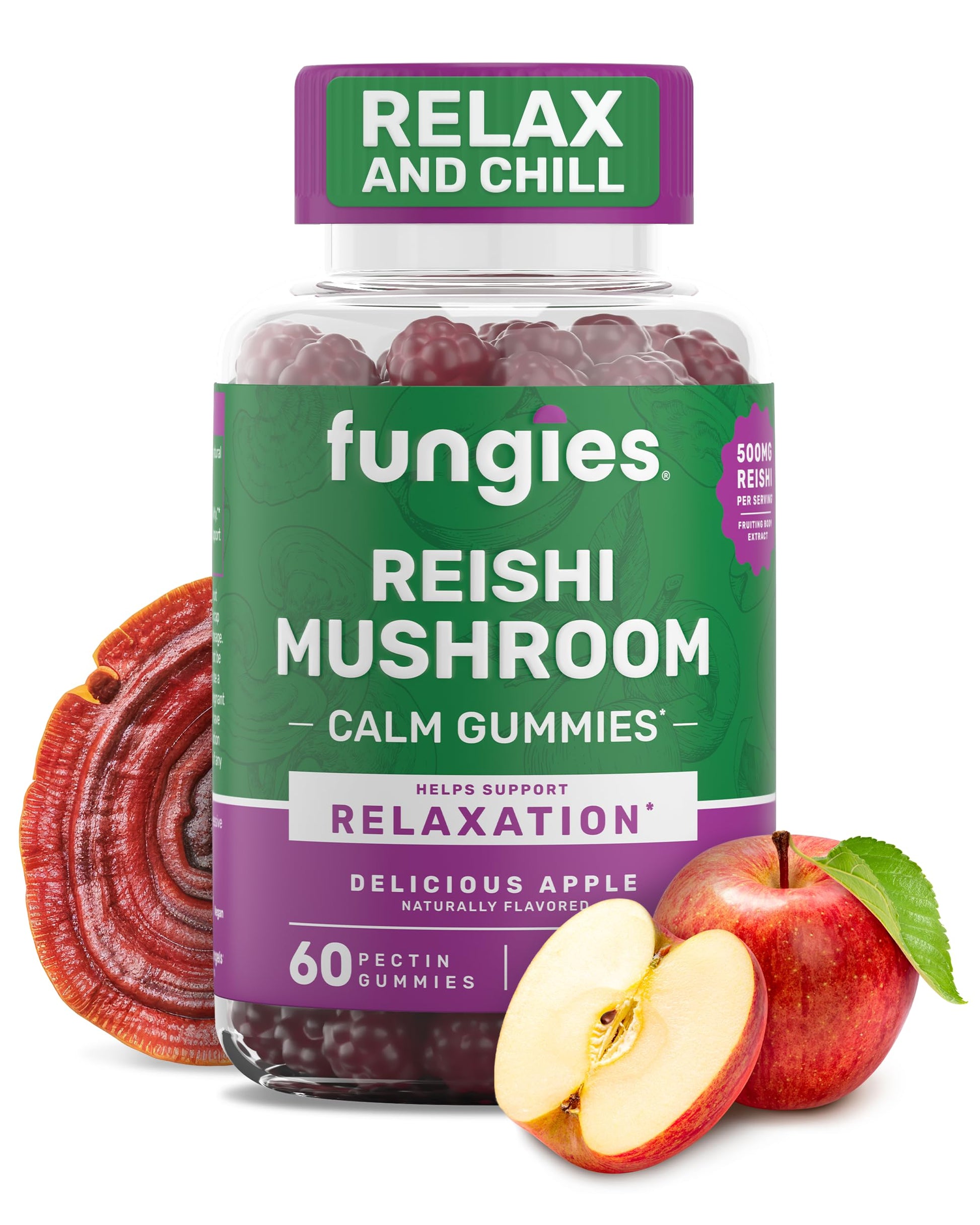 Fungies Reishi Mushroom Gummies 60 Count