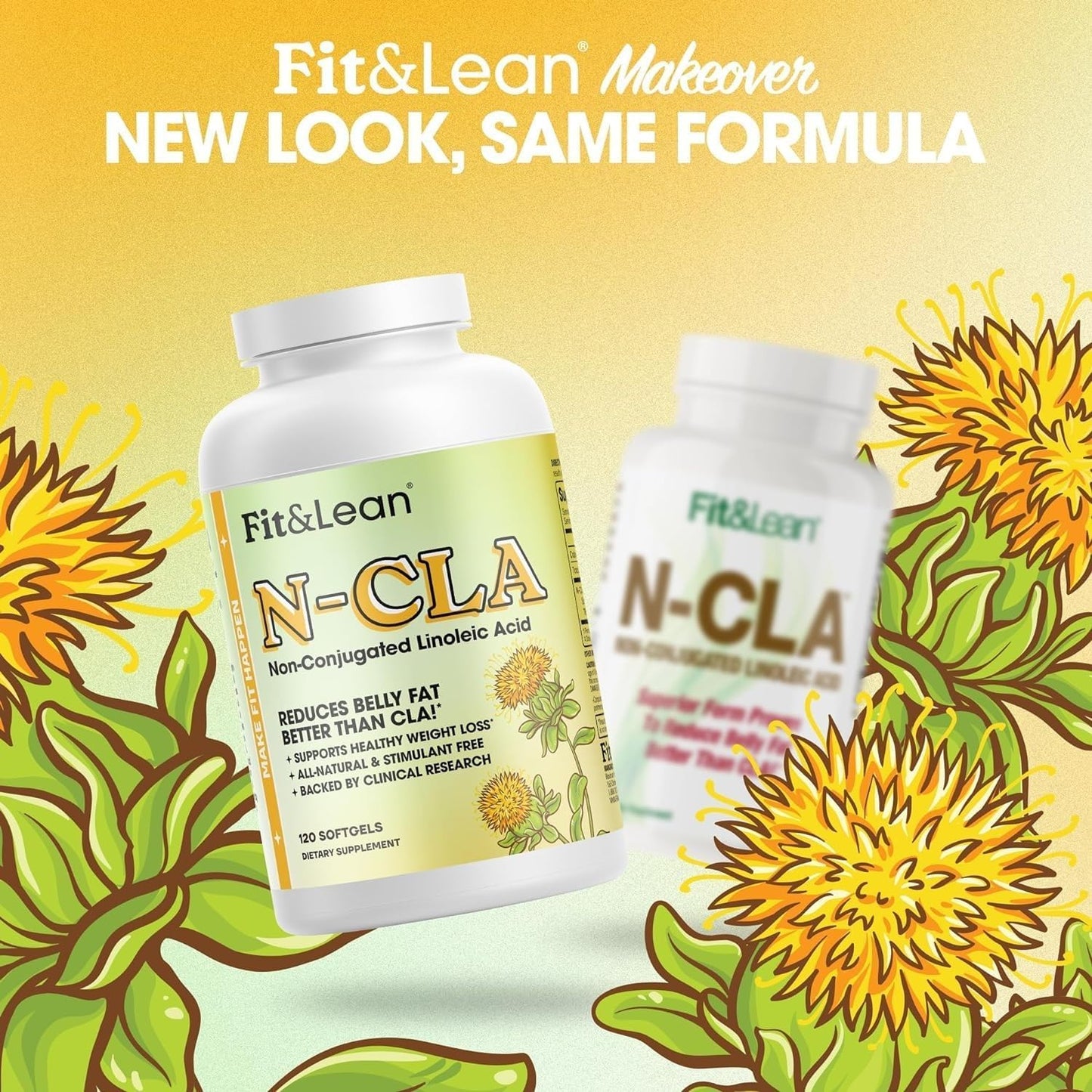 Fit & Lean N-CLA Capsule, 120 Count