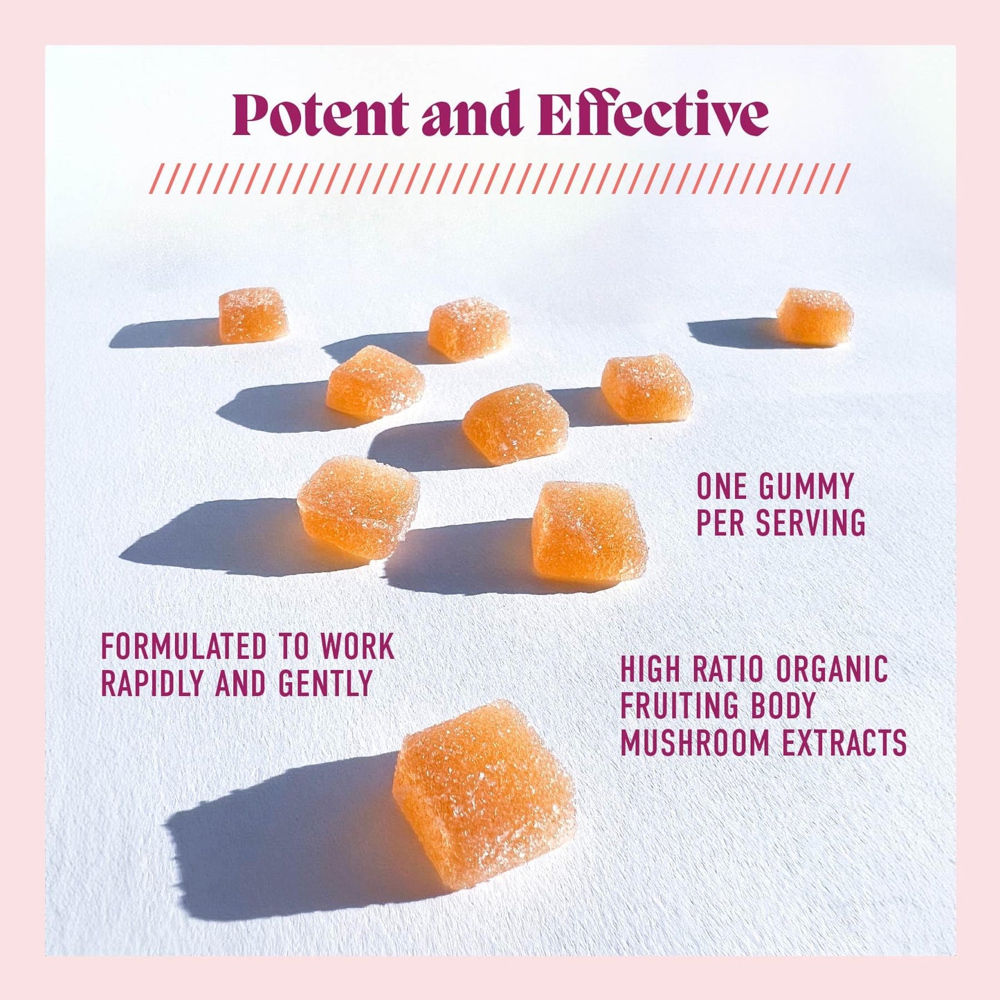 Microjoy Concentrate Gummies – Focus, Memory, Brain Health & Mood Support Supplement – 30 Count