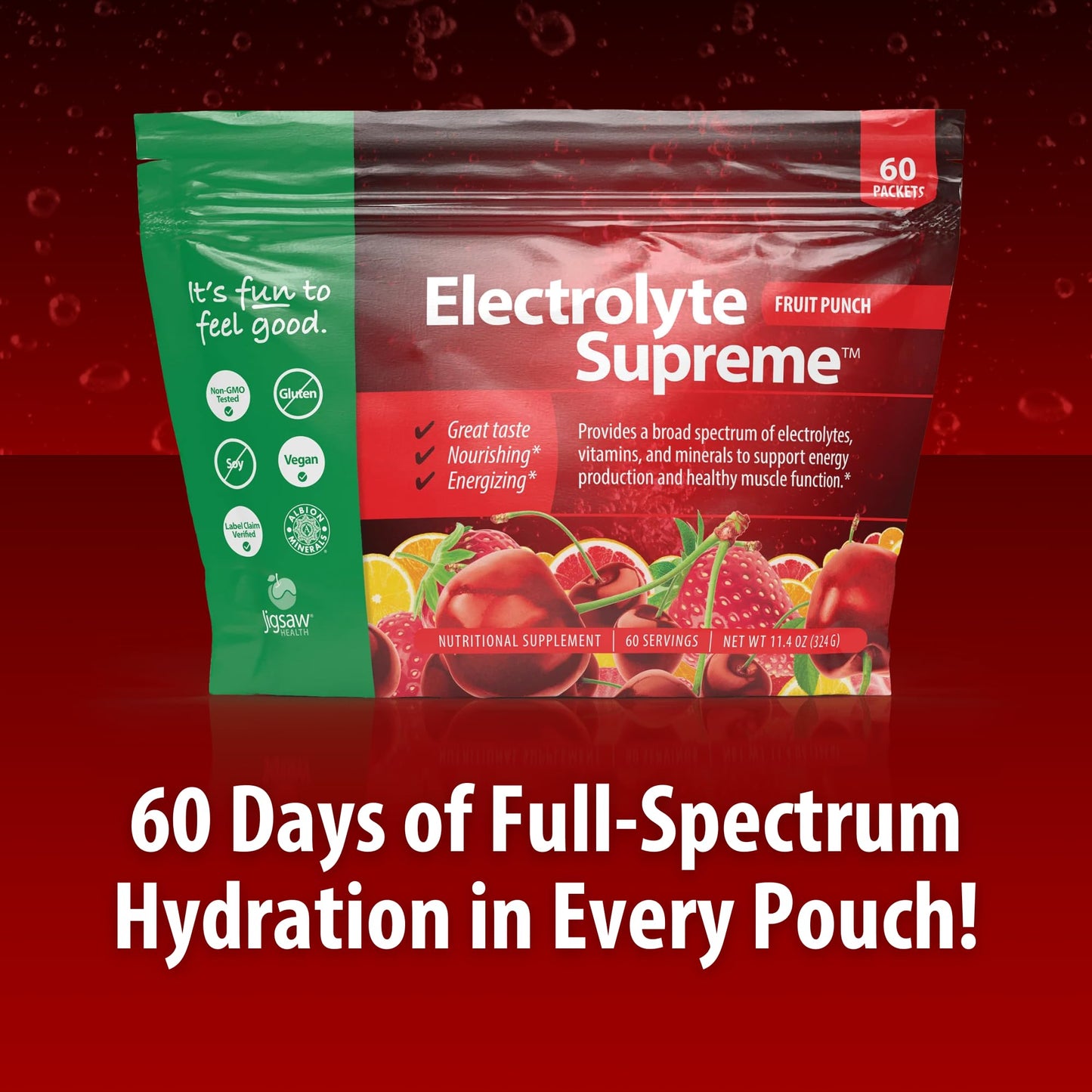 Jigsaw Health Electrolyte Supreme Powder 11.4
