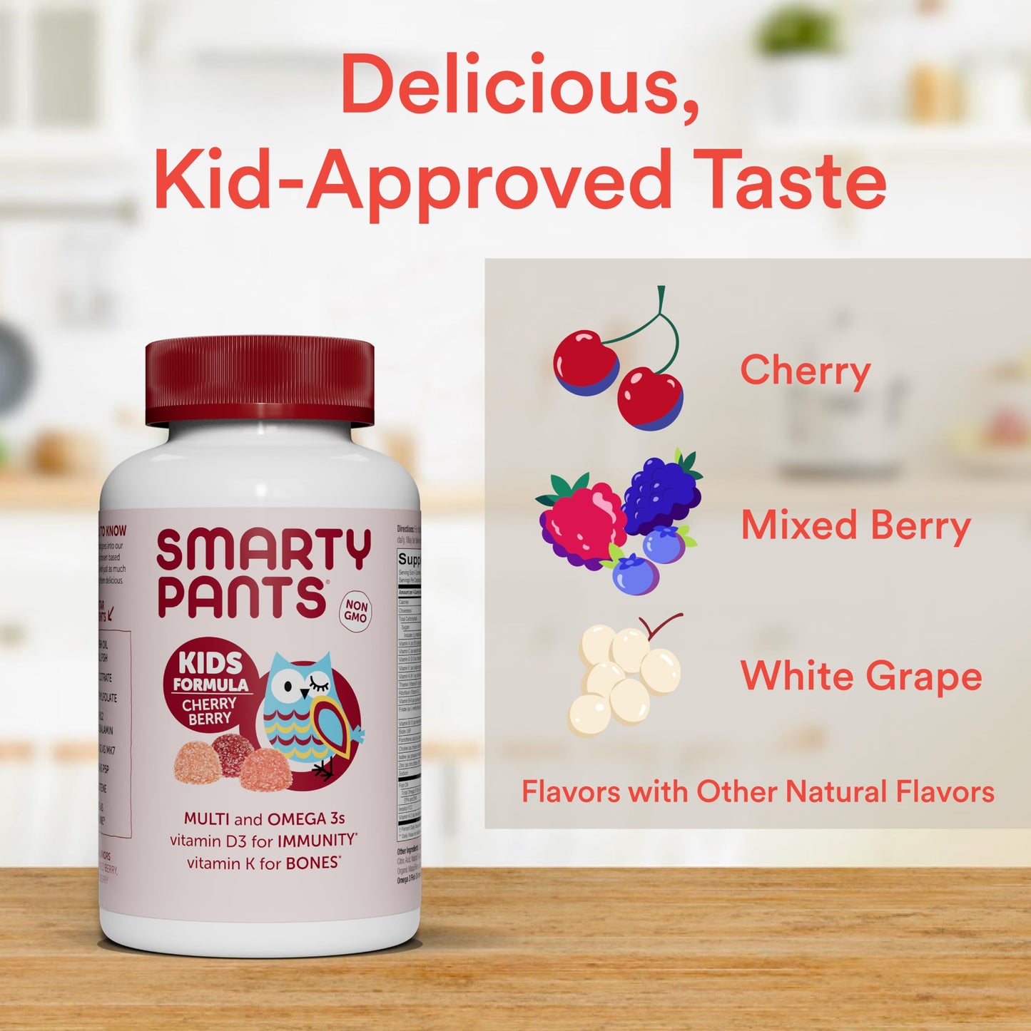 SmartyPants Kids Multivitamin Gummy 120 Count