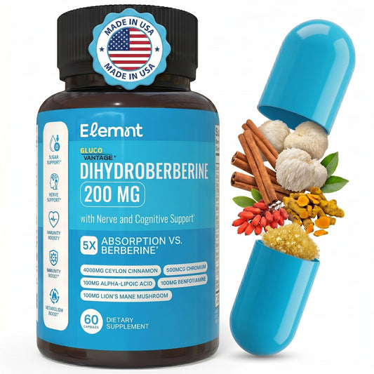 ELEMNT Dihydroberberine 200mg 60 Capsules