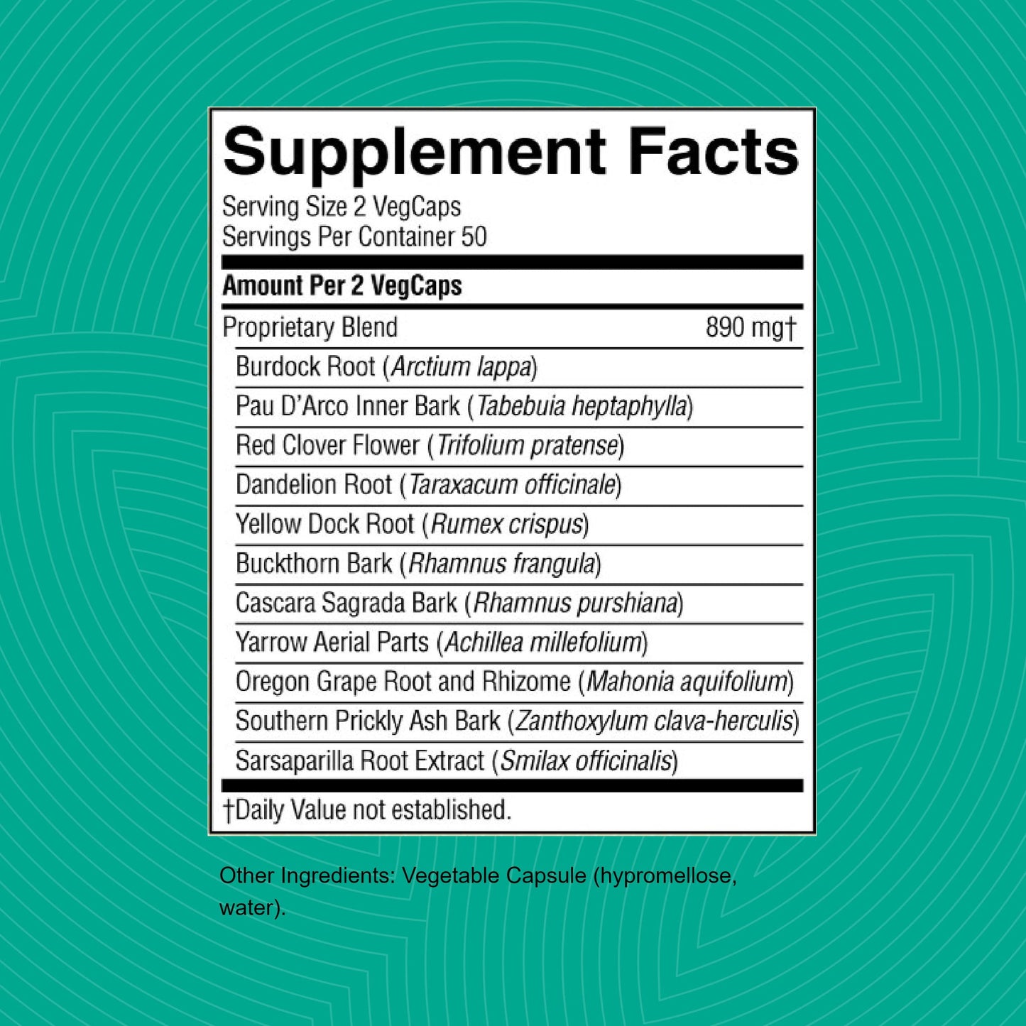 Nature's Sunshine BP-X 100 Capsules