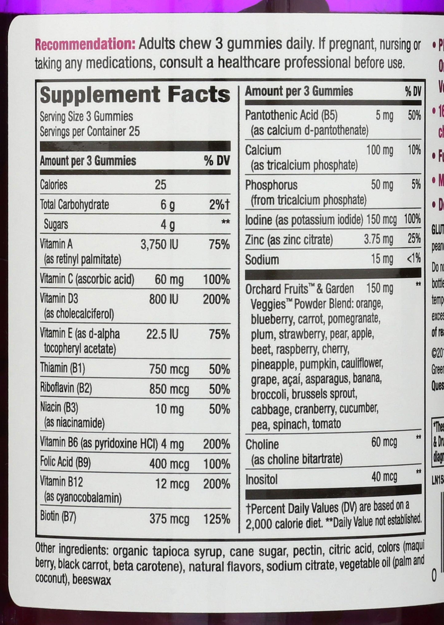 Nature's Way Alive Women's Gummy Vitamins 75 Count