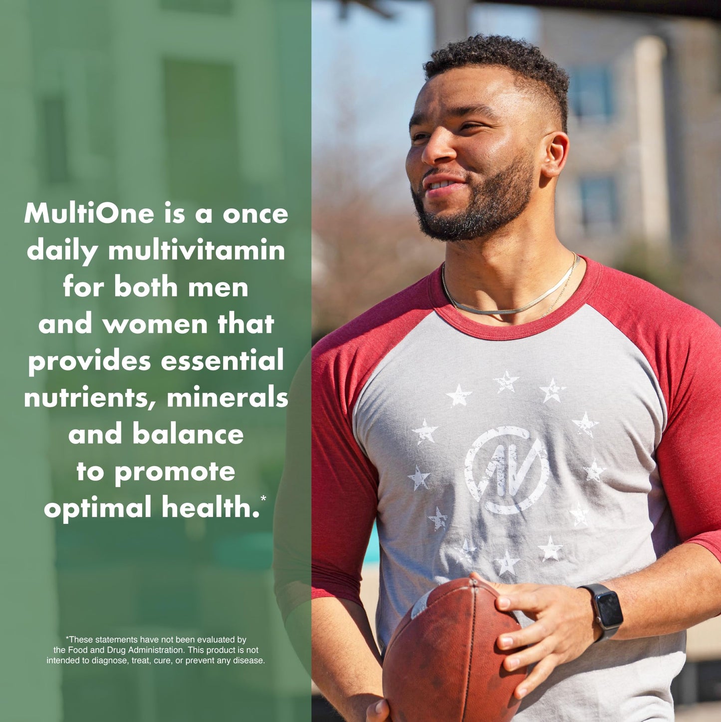 NutraOne MultiOne Men & Women’s Daily Multivitamin - Essential Nutrients and Minerals for Optimal Health, 60 Capsules
