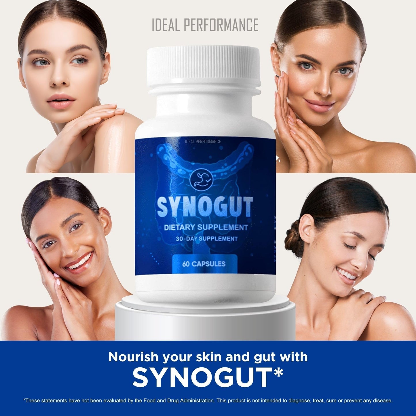 IDEAL PERFORMANCE Synogut Capsules 300 Count