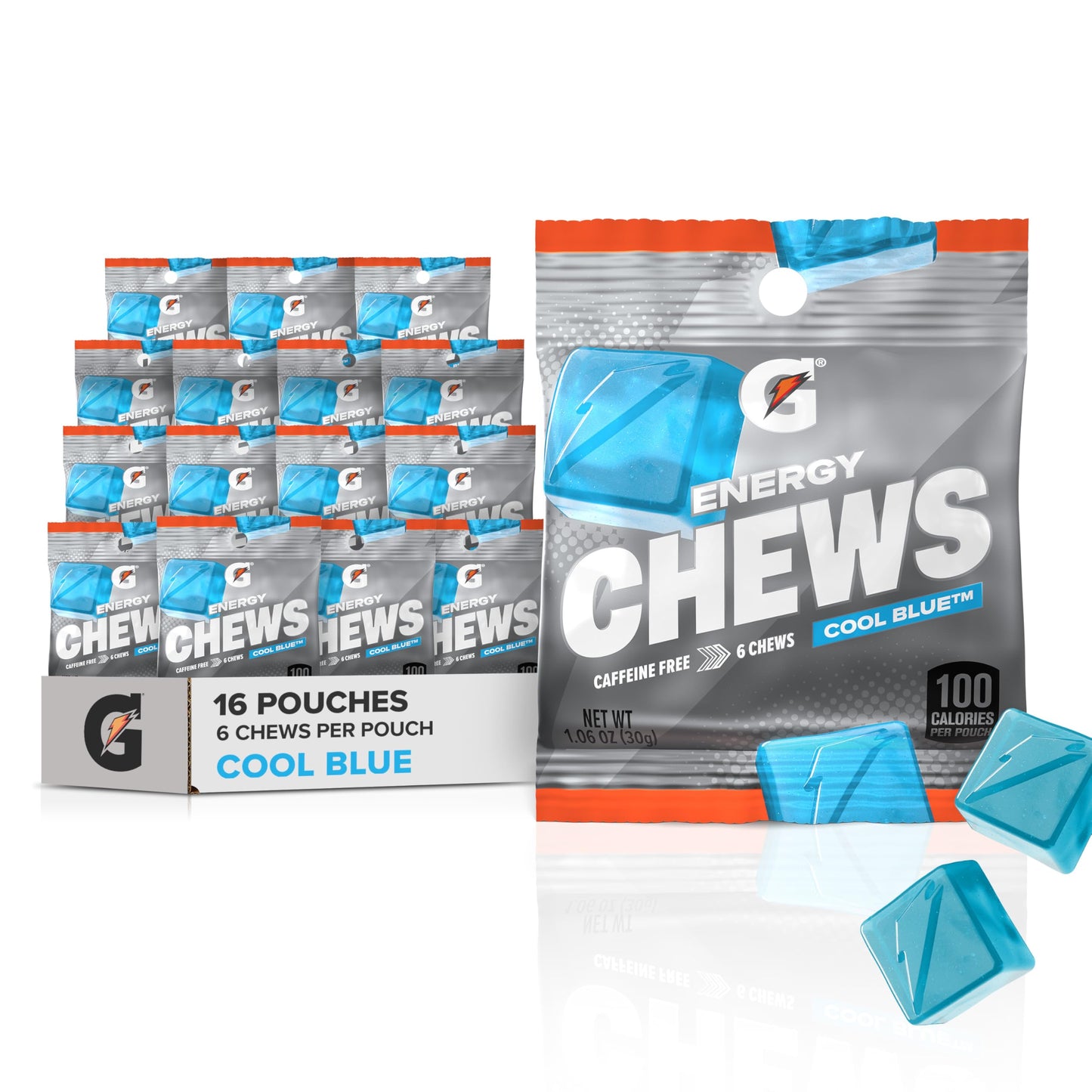 Gatorade Energy Chews Gummy 16 Pack