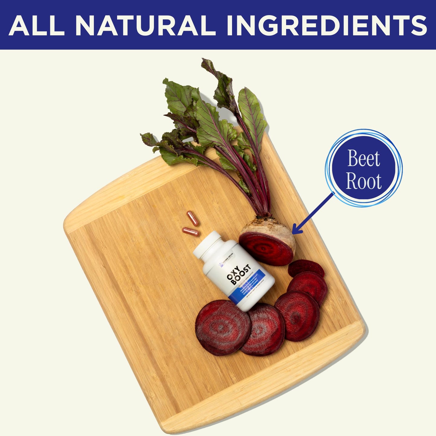 Science-Driven Supplements Beet Root Supplement Capsules, 60 Capsules