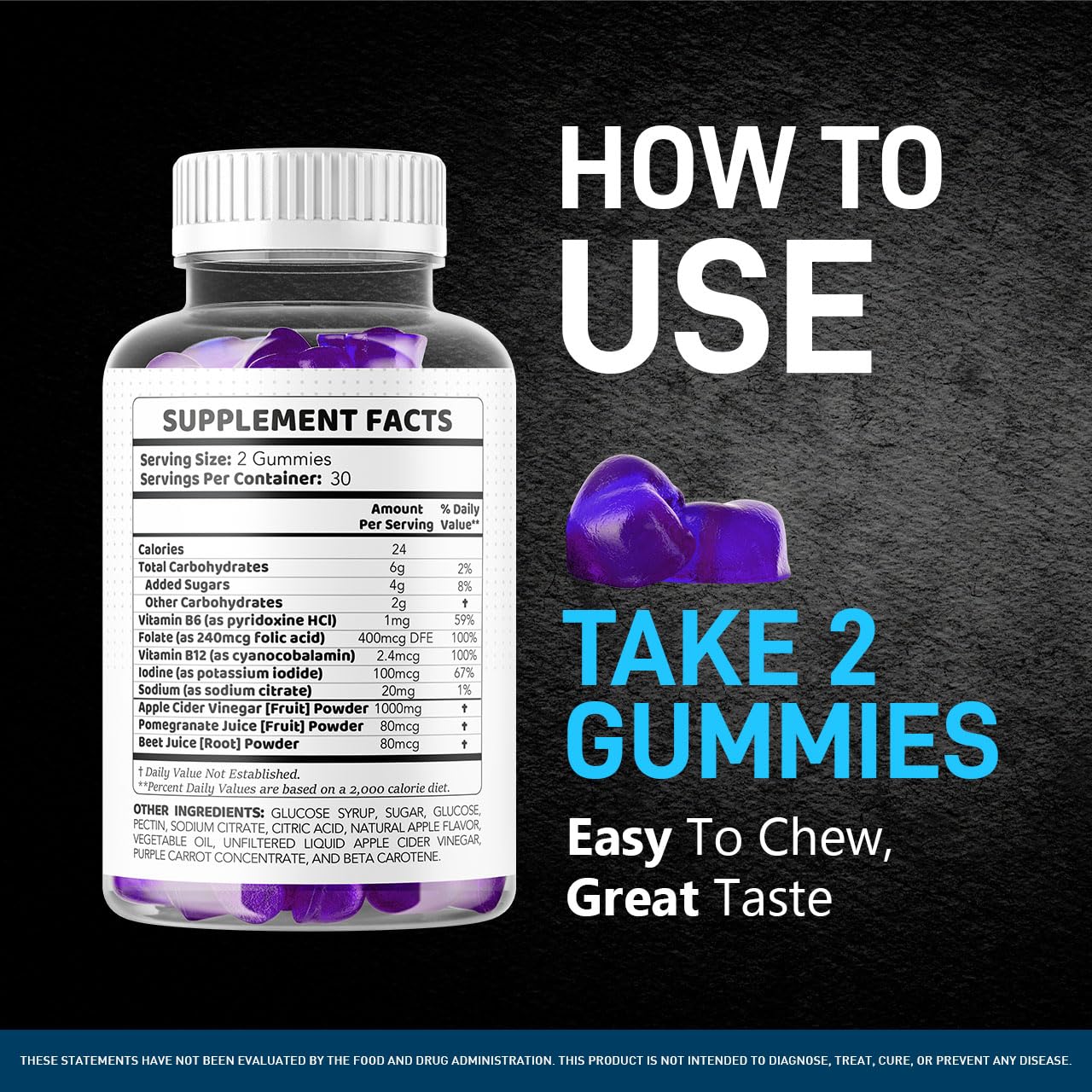 LIVORKA Thrive XXL Gummies 60 Count
