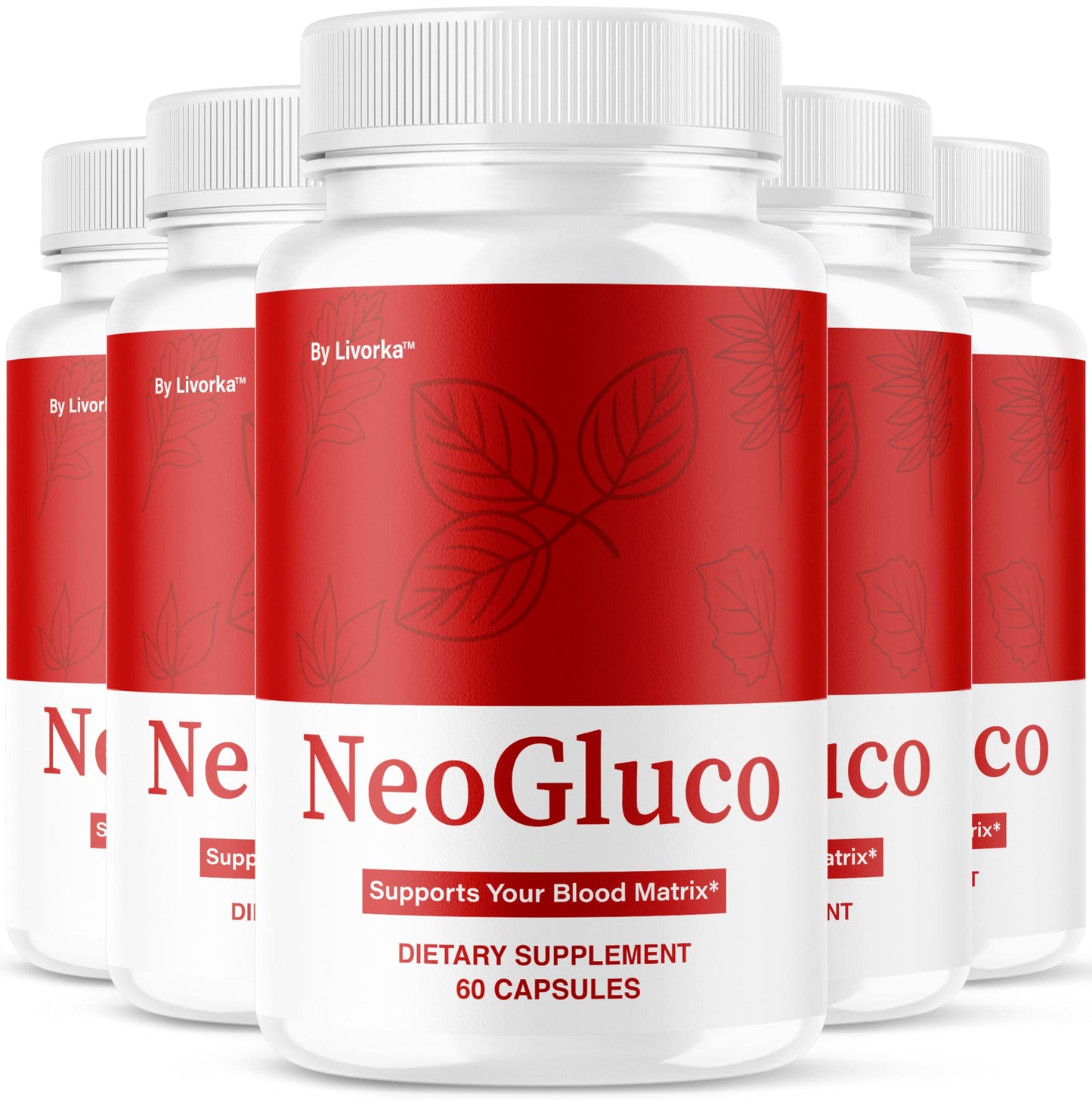 LIVORKA Neo Gluco Capsules 300 Capsules