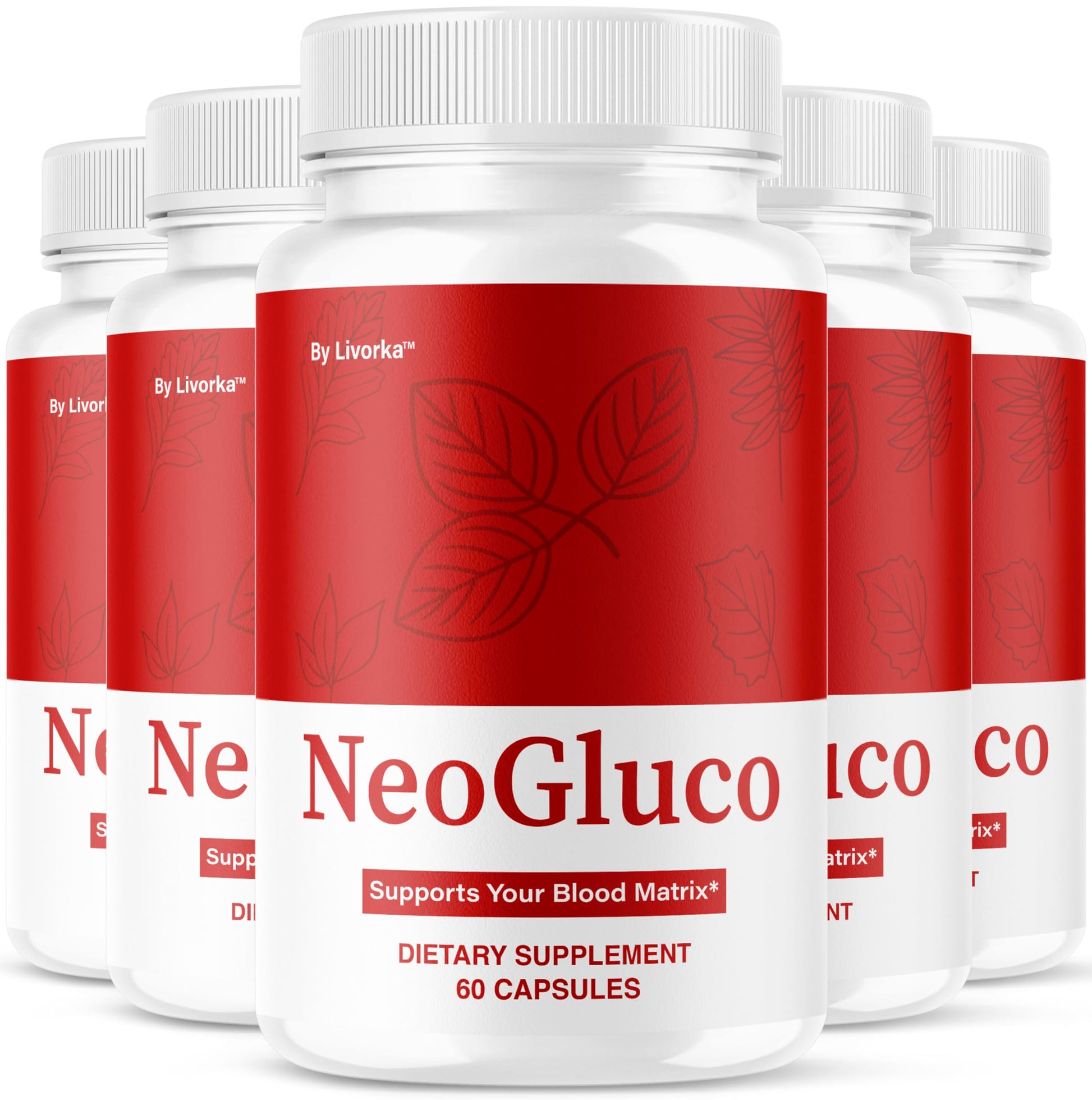 LIVORKA Neo Gluco Capsules 300 Capsules