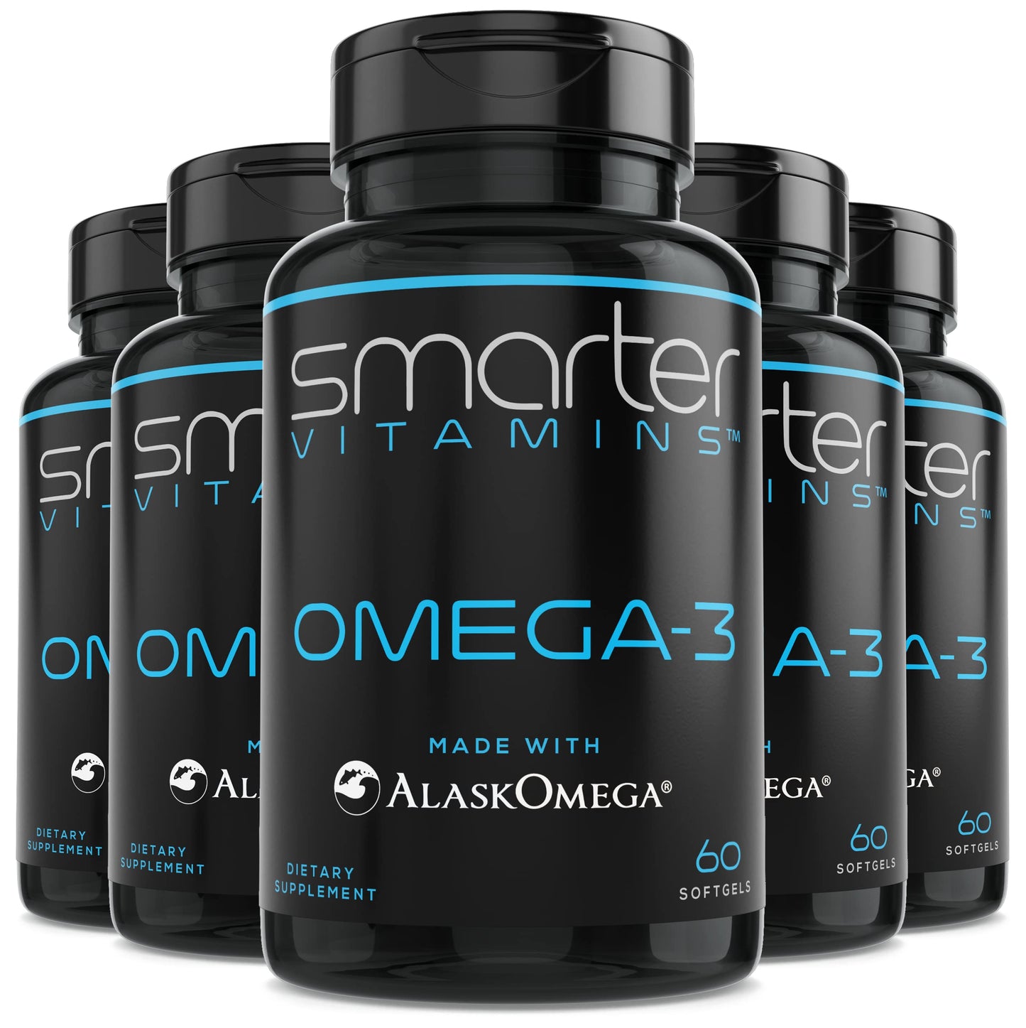 SmarterVitamins Omega-3 Fish Oil Softgels 300