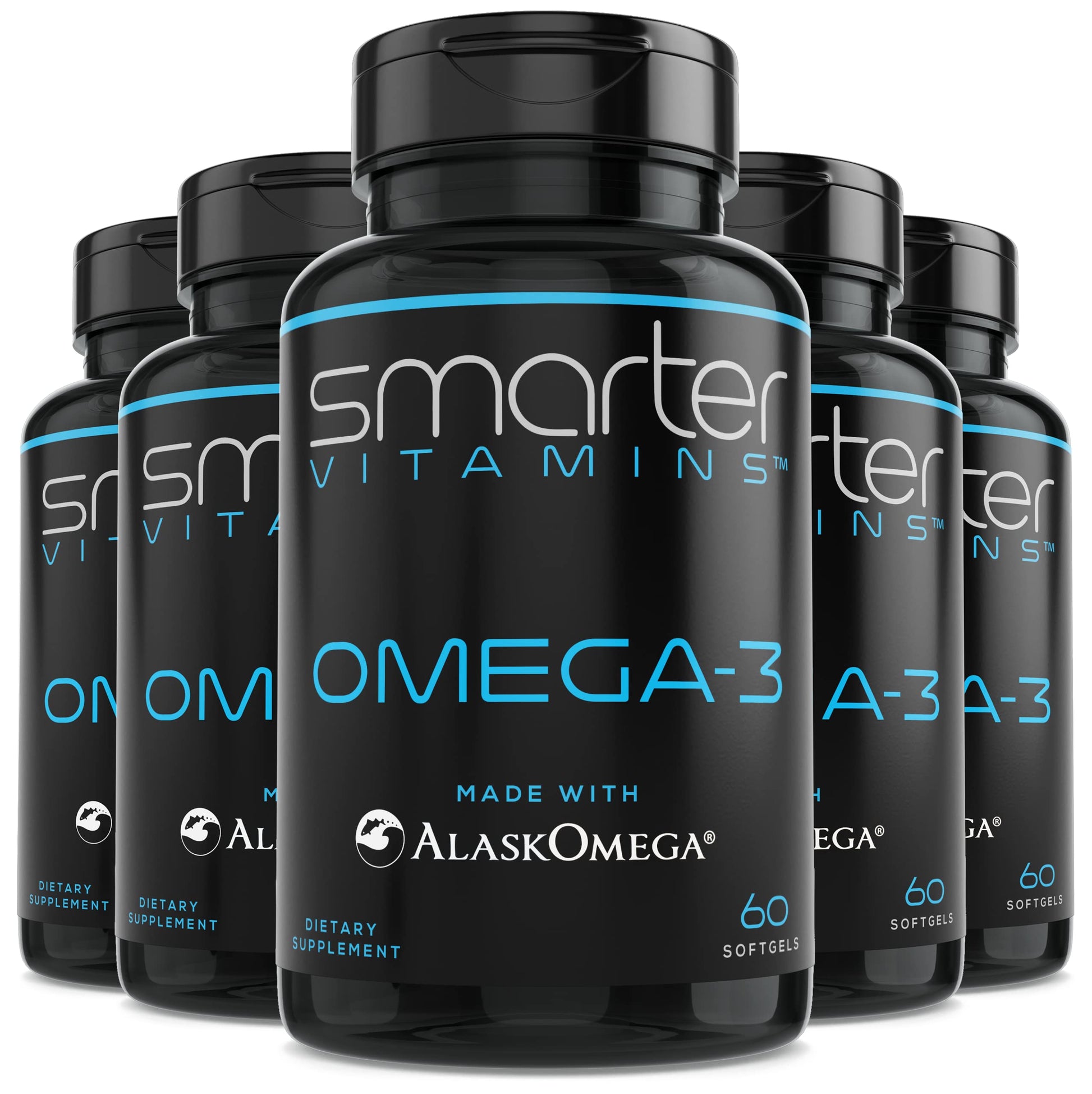SmarterVitamins Omega-3 Fish Oil Softgels 300
