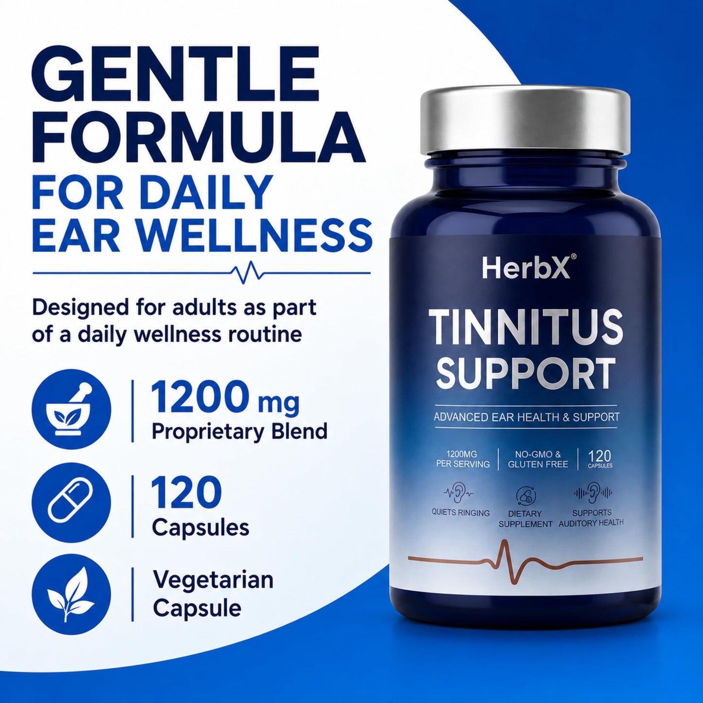 HerbX Ear Health Support Capsule 120