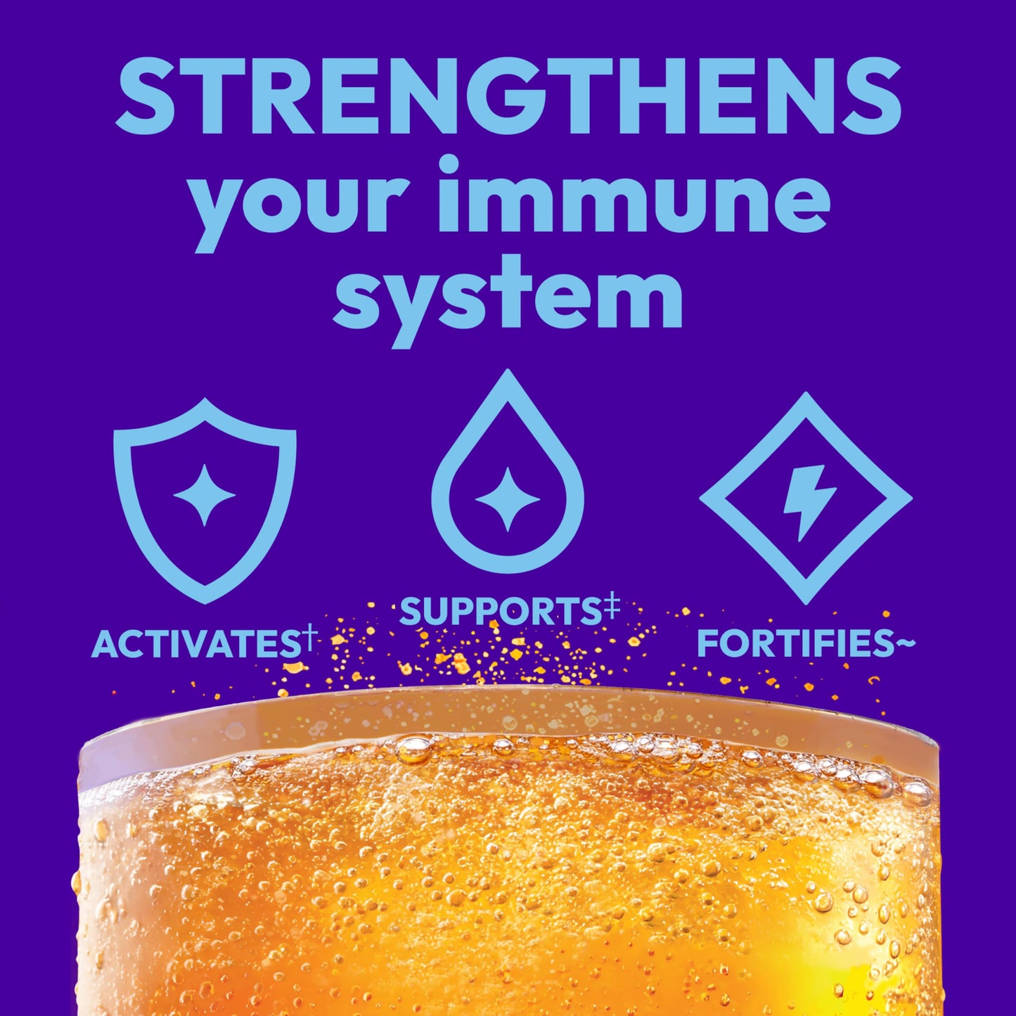 Emergen-C Immune+ Triple Action Immune Support Powder 30 Count
