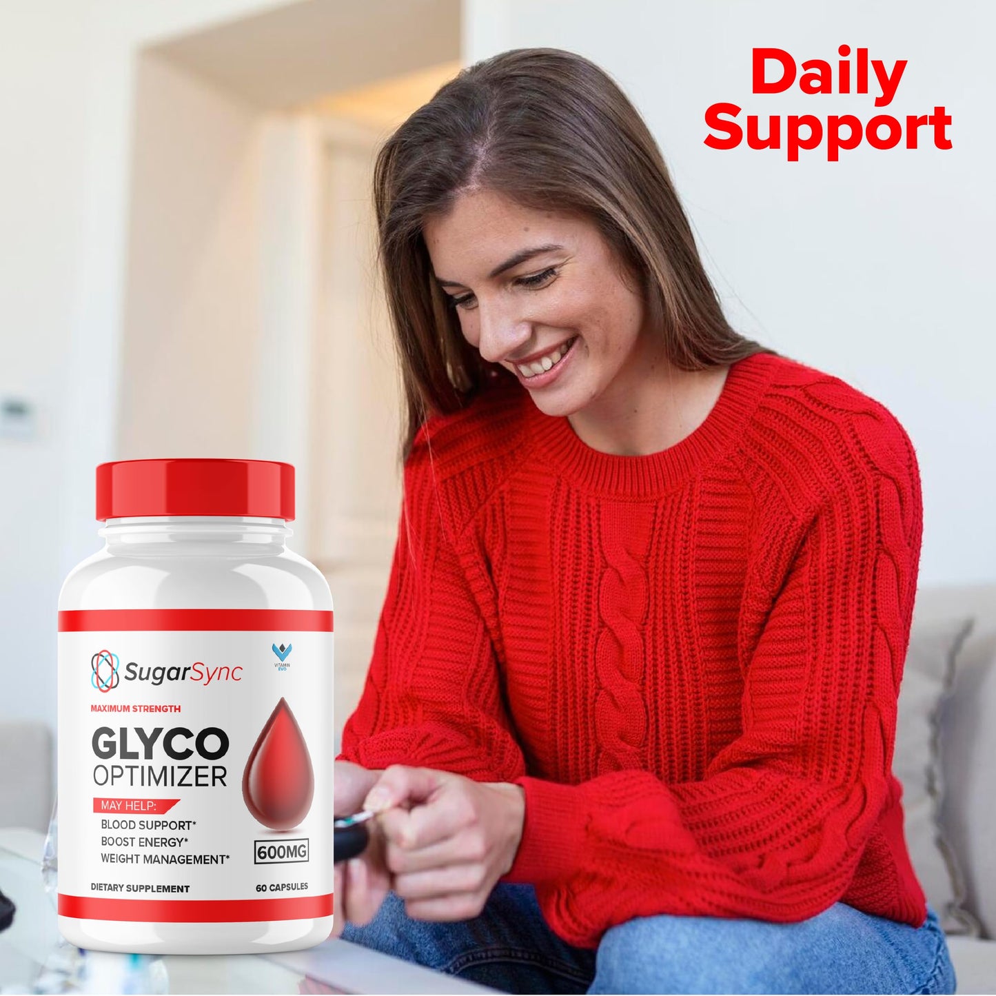 Vitamin Evo Sugar Sync Capsules, 120 Capsules