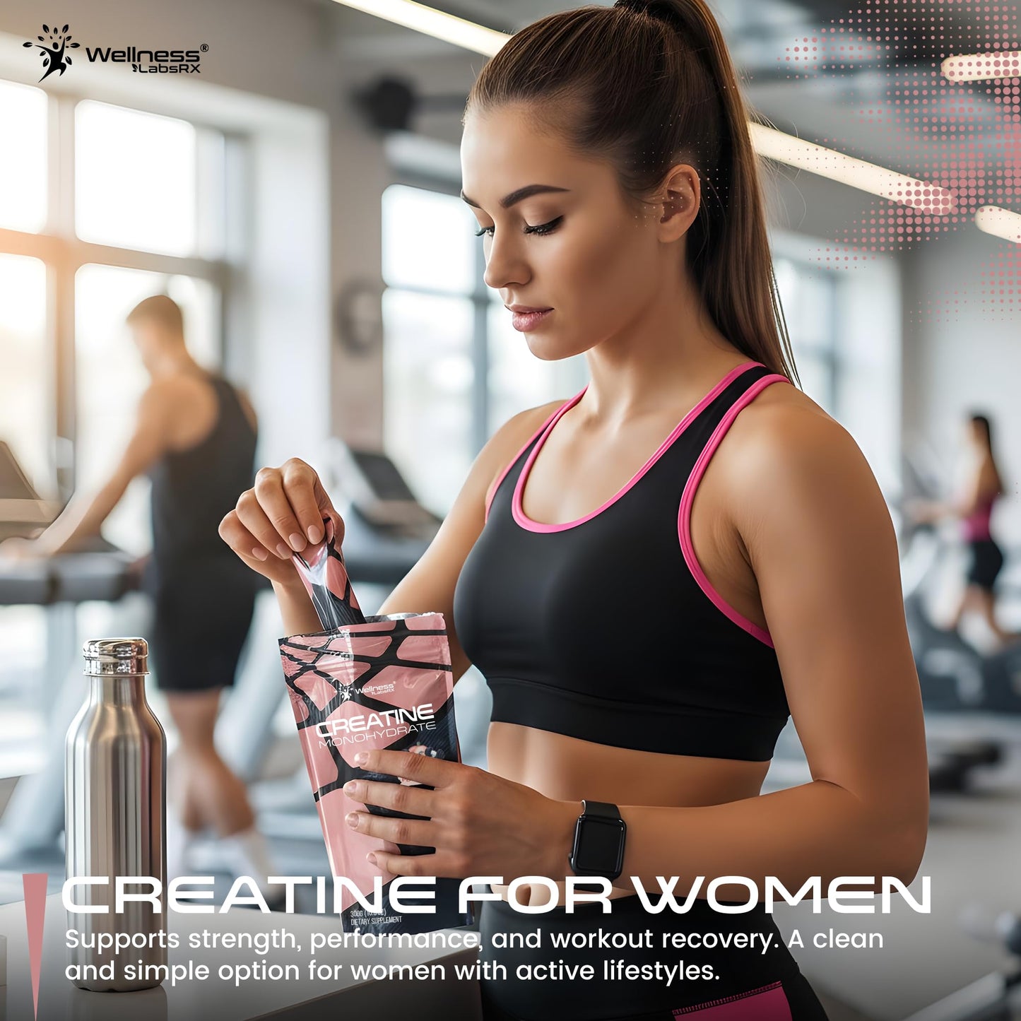 WELLNESS LABSRX Creatine Monohydrate Powder 10.5 oz