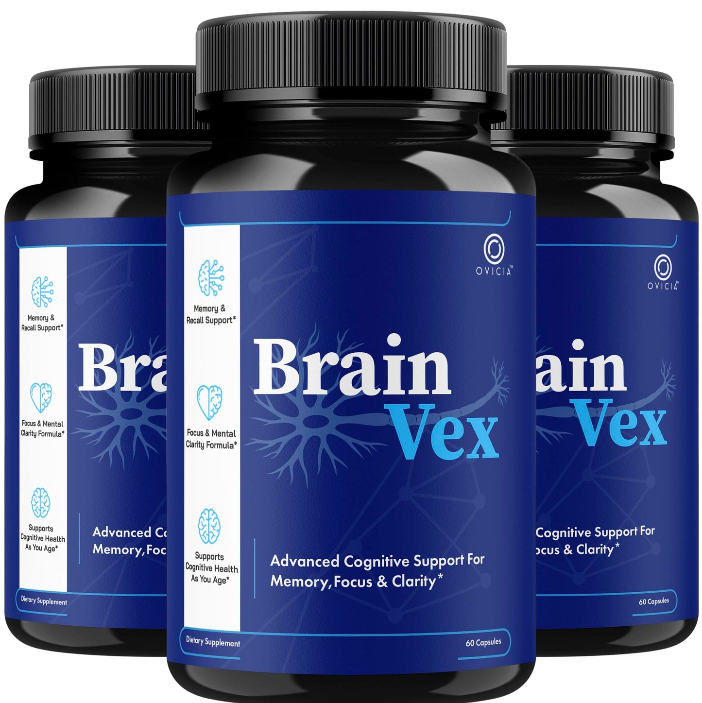 OVICIA Brain Vex Capsules 180 Capsules