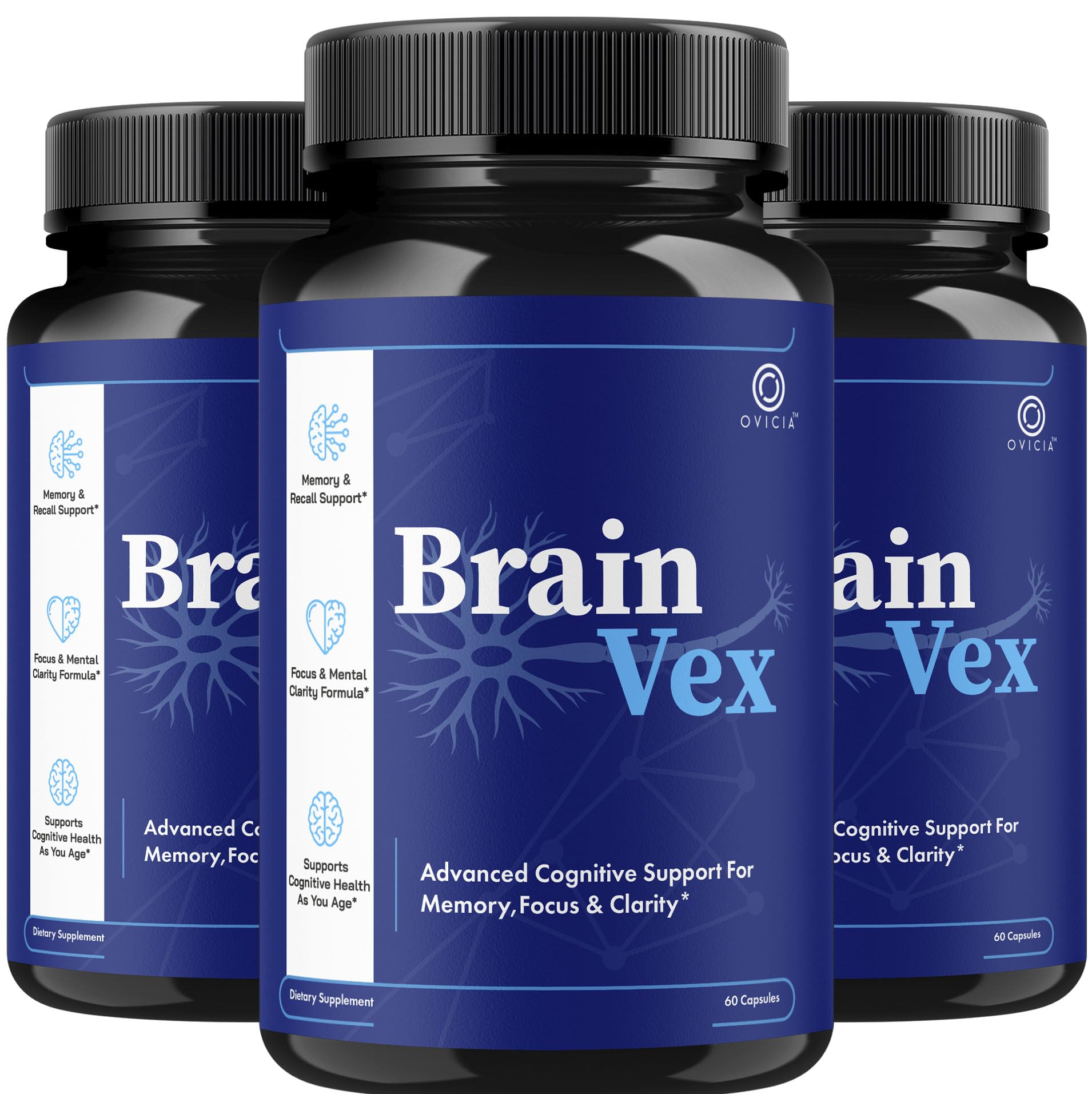 OVICIA Brain Vex Capsules 180 Capsules